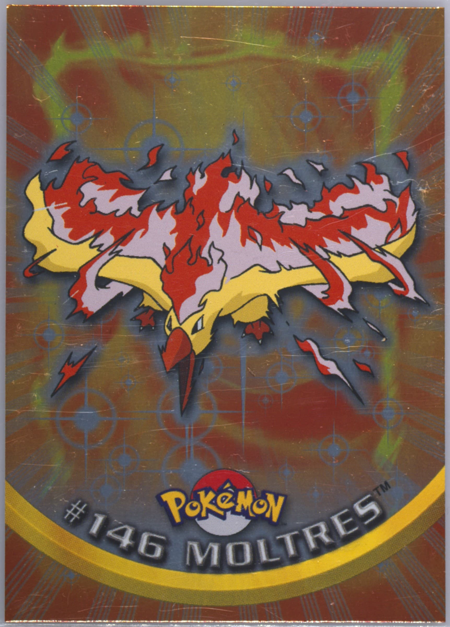 Moltres Foil (146) 2000 Topps Pokemon TV Animation Series 3