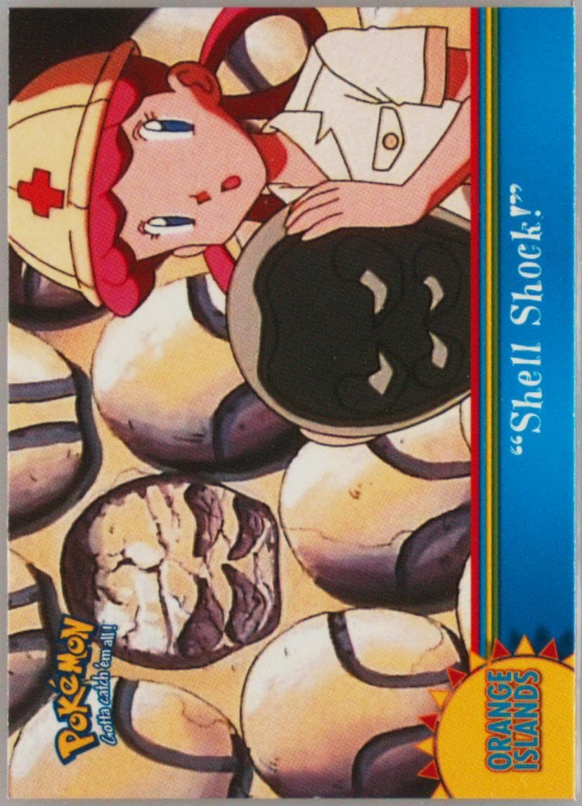 Shell Shock (OR6) 2000 Topps Pokemon TV Animation Series 3 Orange Islands