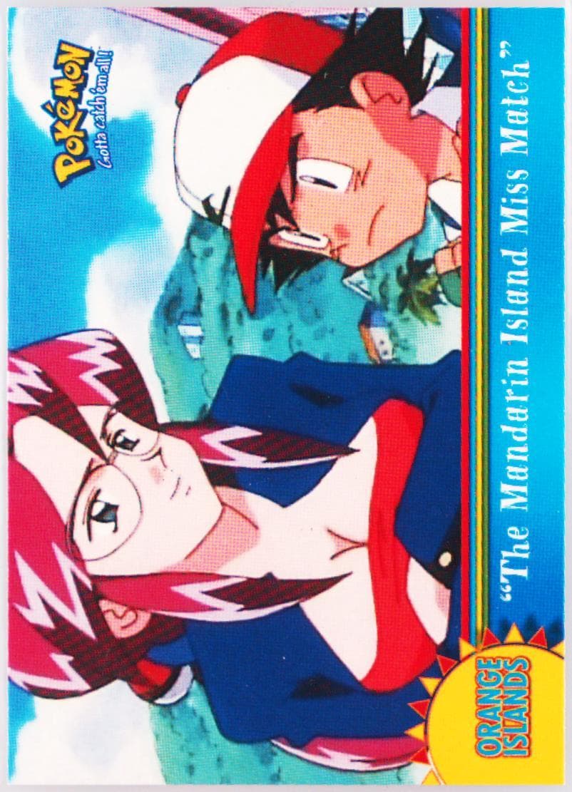 The Mandarin Island Miss Match (OR16) 2000 Topps Pokemon TV Animation Series 3 Orange Islands