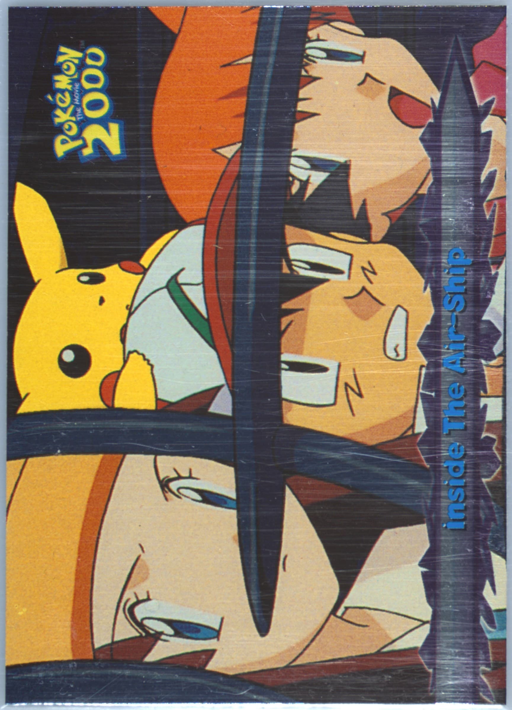 Inside the Air-Ship Foil (36) 2000 Topps Pokemon the Movie 2000
