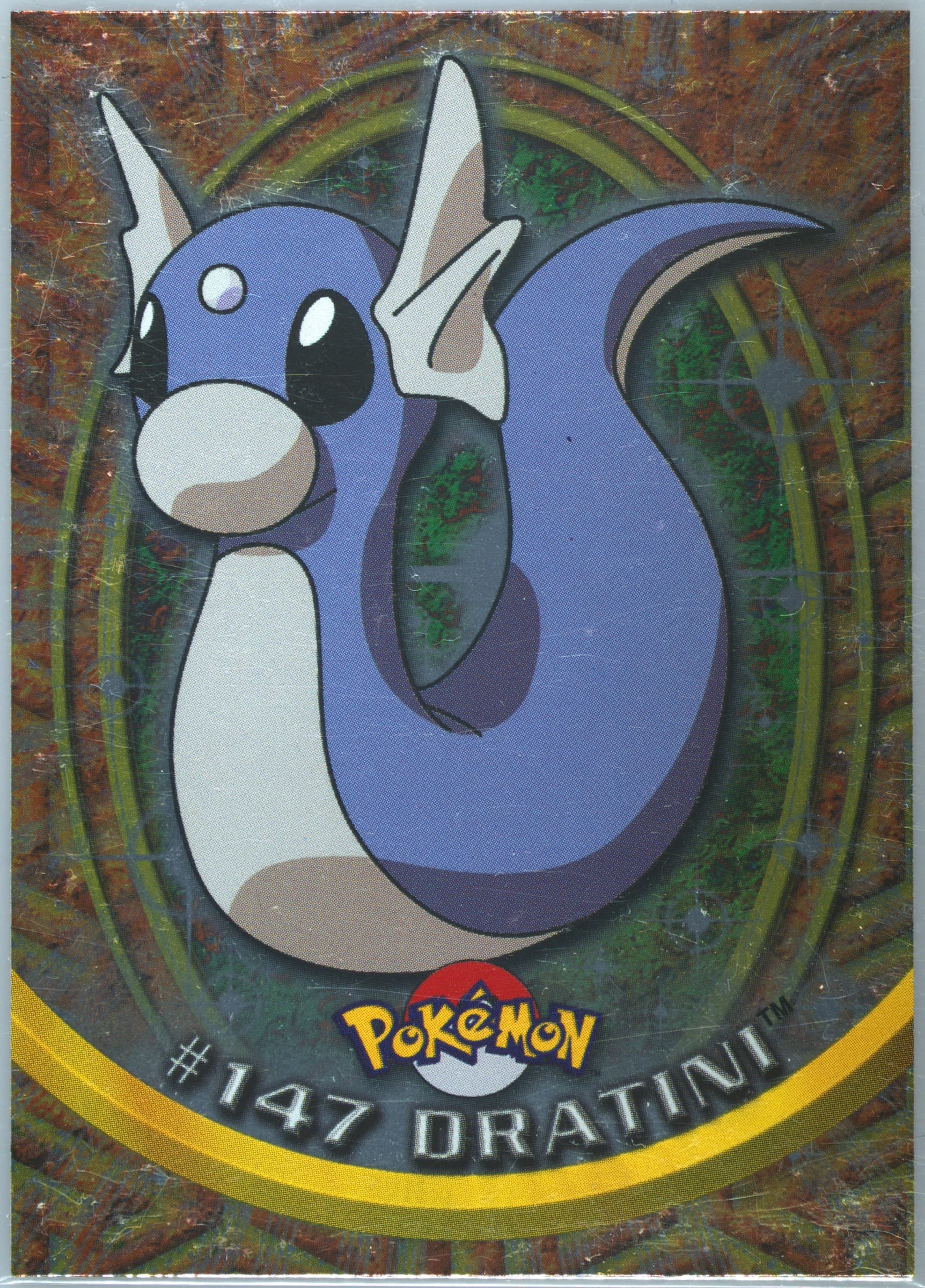 Dratini Foil (147) 2000 Topps Pokemon TV Animation Series 3