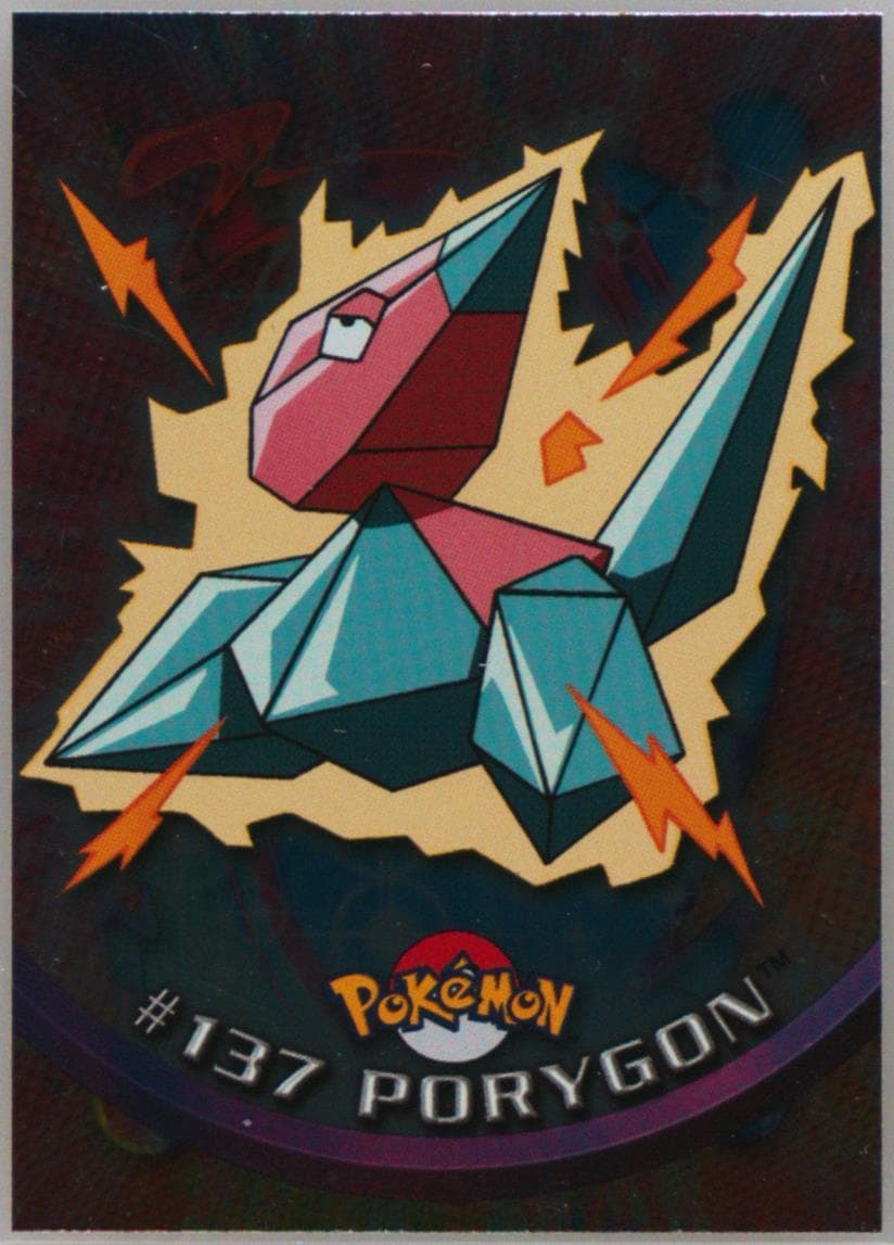 Porygon Foil (137) 2000 Topps Pokemon TV Animation Series 3