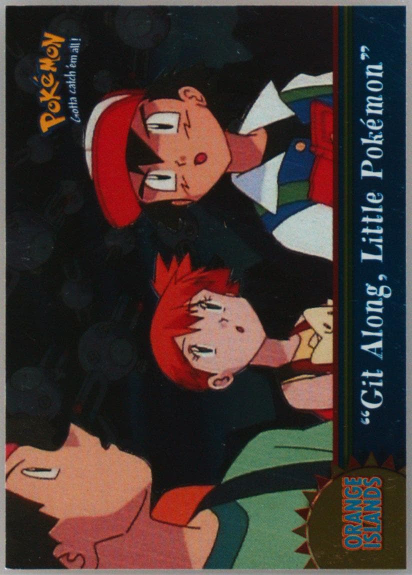 Git Along, Little Pokemon Foil (OR18) 2000 Topps Pokemon TV Animation Series 3 Orange Islands