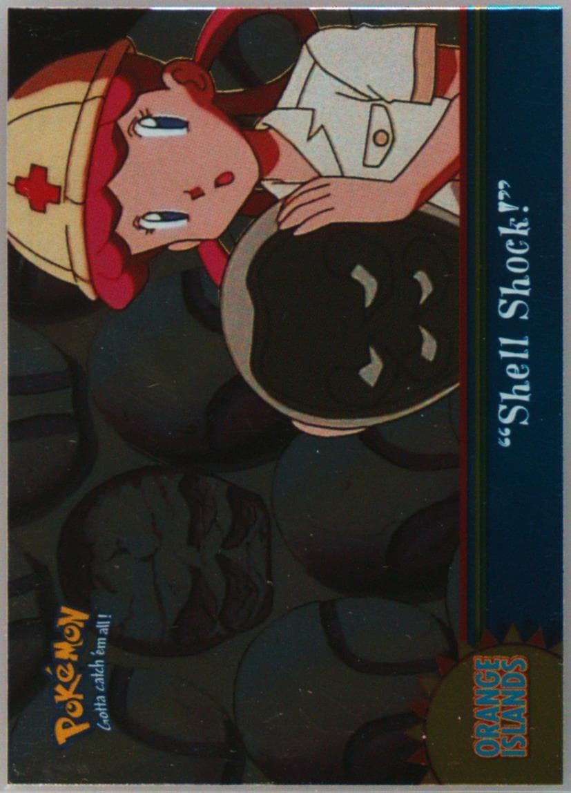 Shell Shock Foil (OR6) 2000 Topps Pokemon TV Animation Series 3 Orange Islands