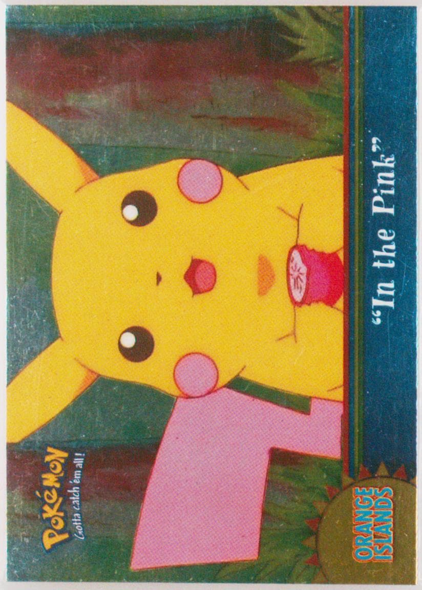 In the Pink Foil (OR5) 2000 Topps Pokemon TV Animation Series 3 Orange Islands