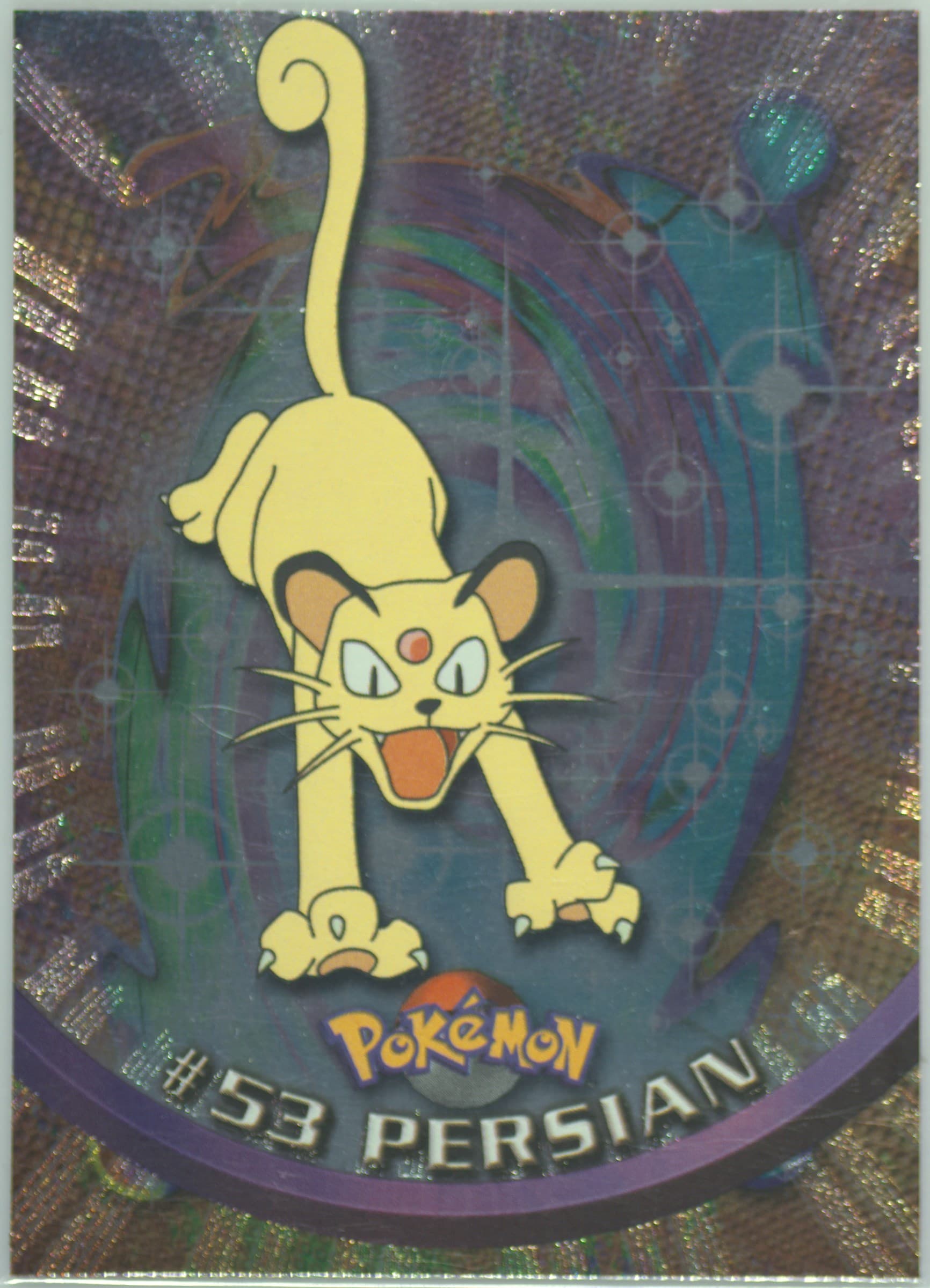 Persian Foil (53) 1999 Topps Pokemon TV