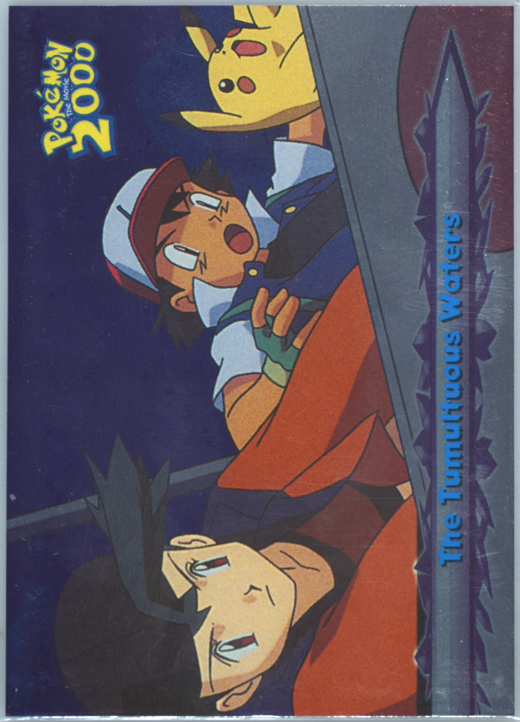 The Tumultuous Waters Foil (30) 2000 Topps Pokemon the Movie 2000