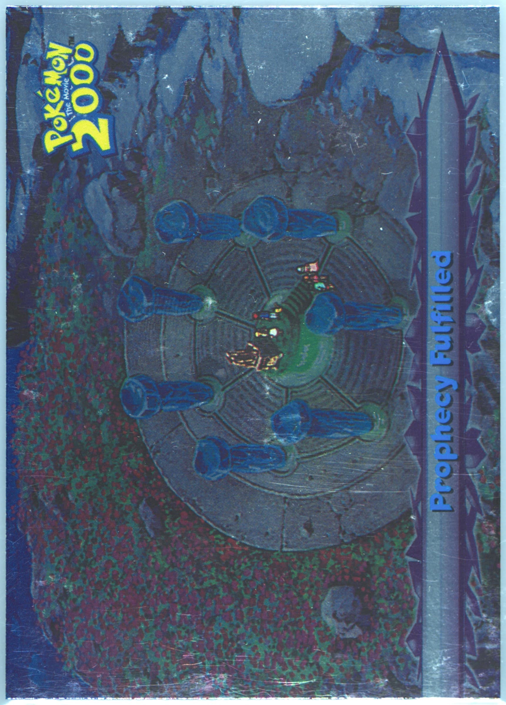 Prophecy Fulfilled Foil (62) 2000 Topps Pokemon the Movie 2000