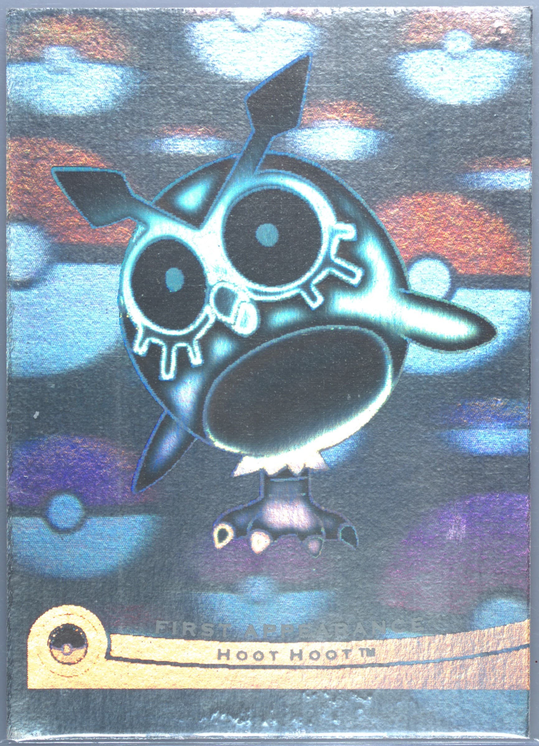 Hoothoot (6) 2000 Topps Pokemon the Movie 2000 First Appearance Foil