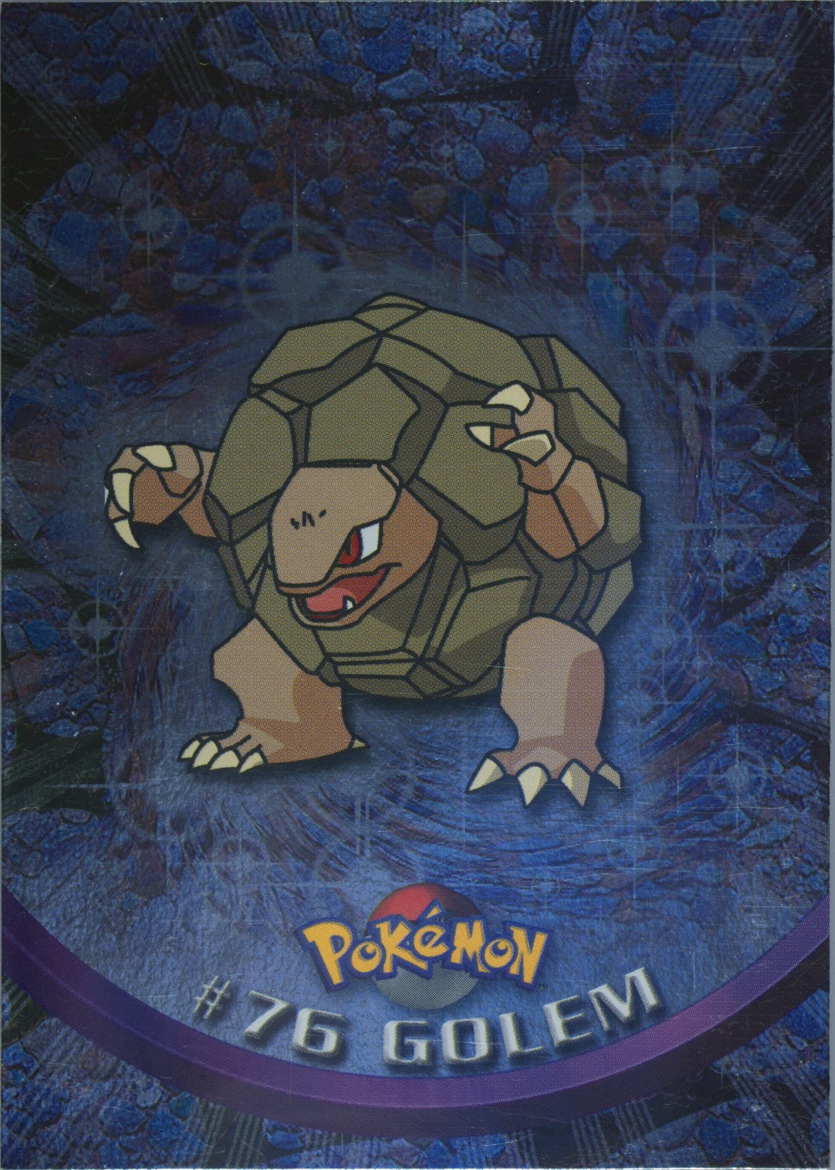 Golem Foil (76) 1999 Topps Pokemon TV