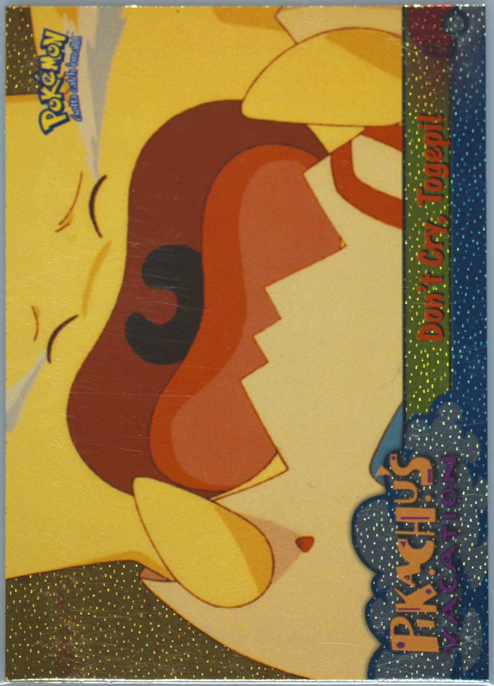 Movie Edition Don't Cry, Togepi-Foil (43) 1999 Topps Pokemon the Movie Edt