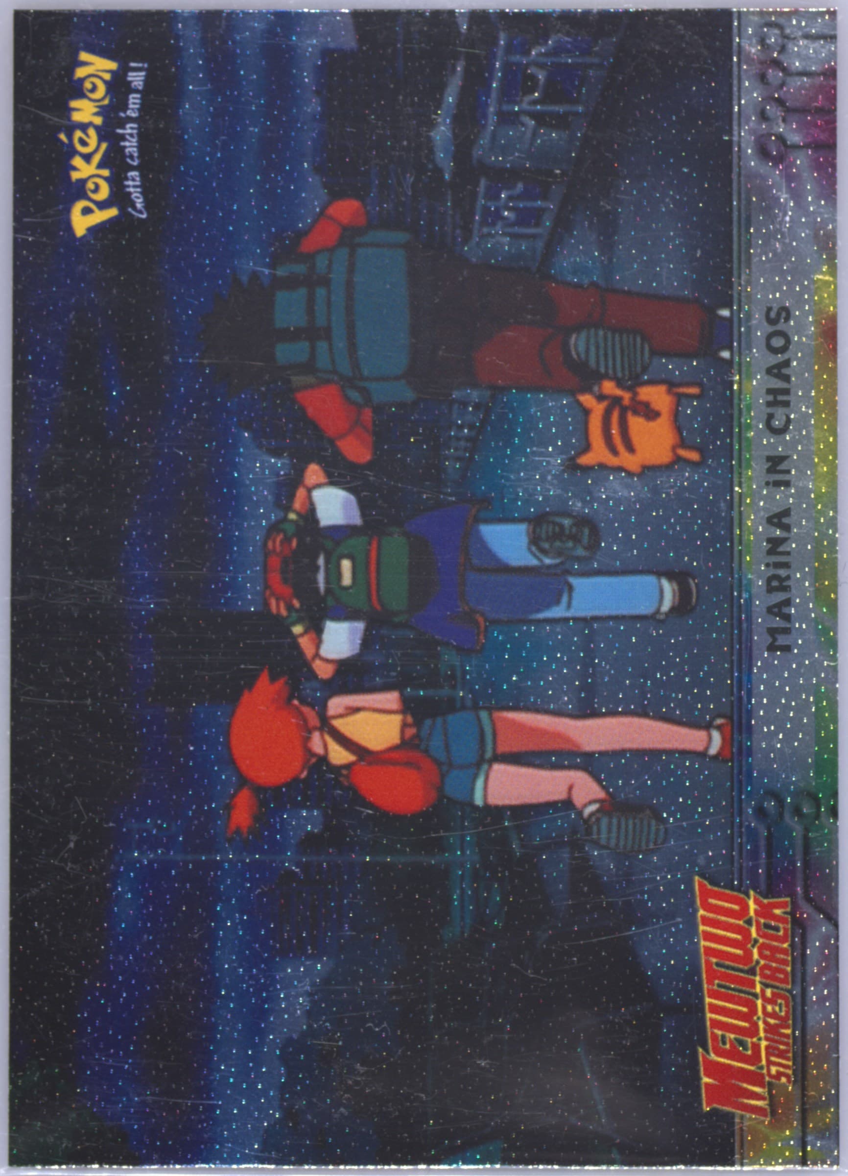 Movie Edition Marina in Chaos-Foil (14) 1999 Topps Pokemon the Movie Edt