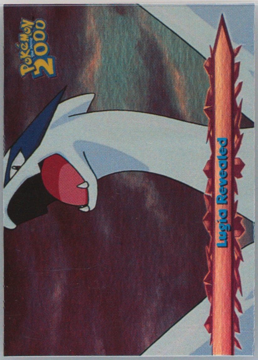 Lugia Revealed Rainbow Foil (44) 2000 Topps Pokemon the Movie 2000