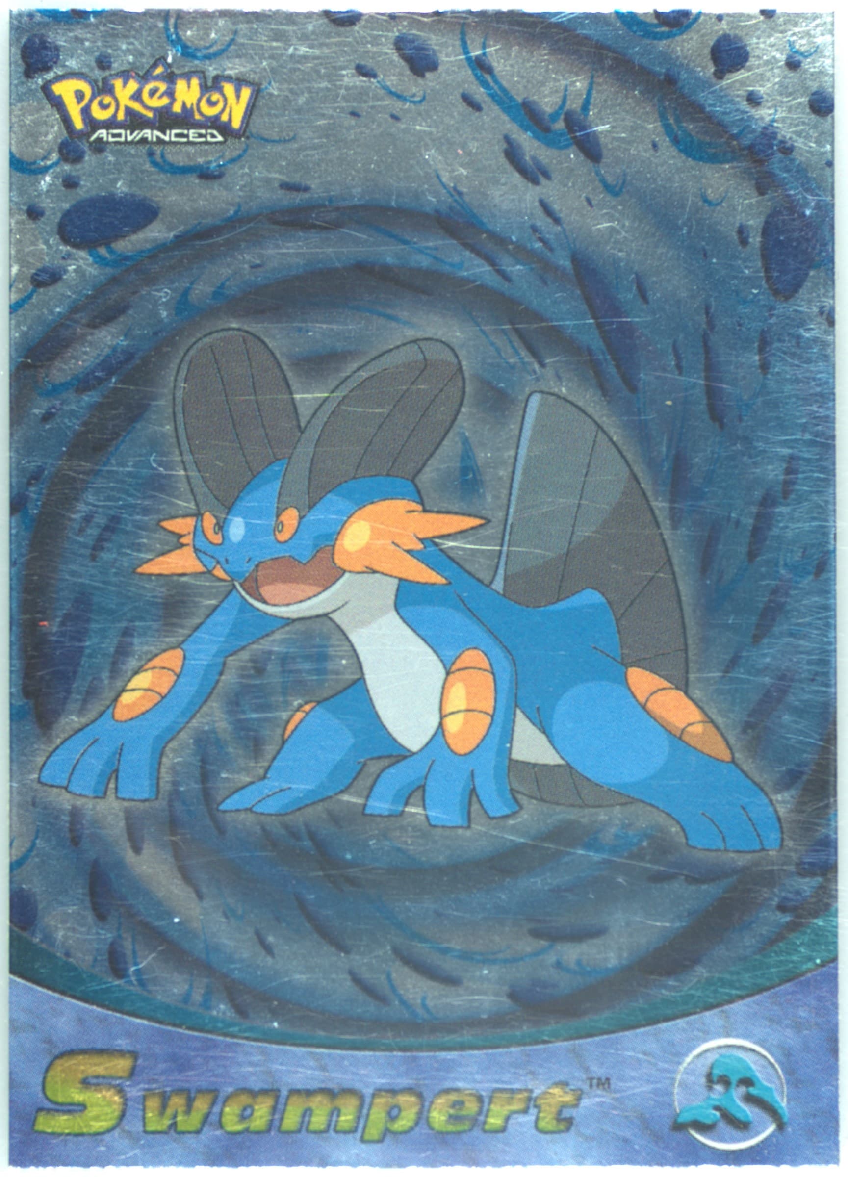 Swampert Foil (80) 2003 Topps Pokemon Advanced