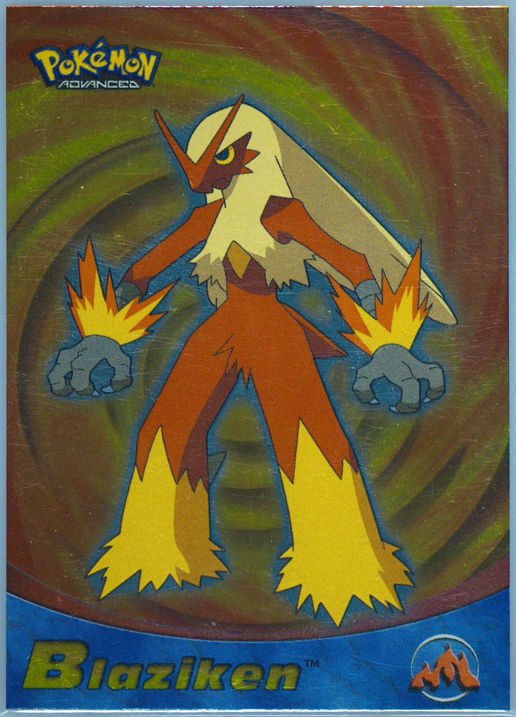 Blaziken Foil (19) 2003 Topps Pokemon Advanced