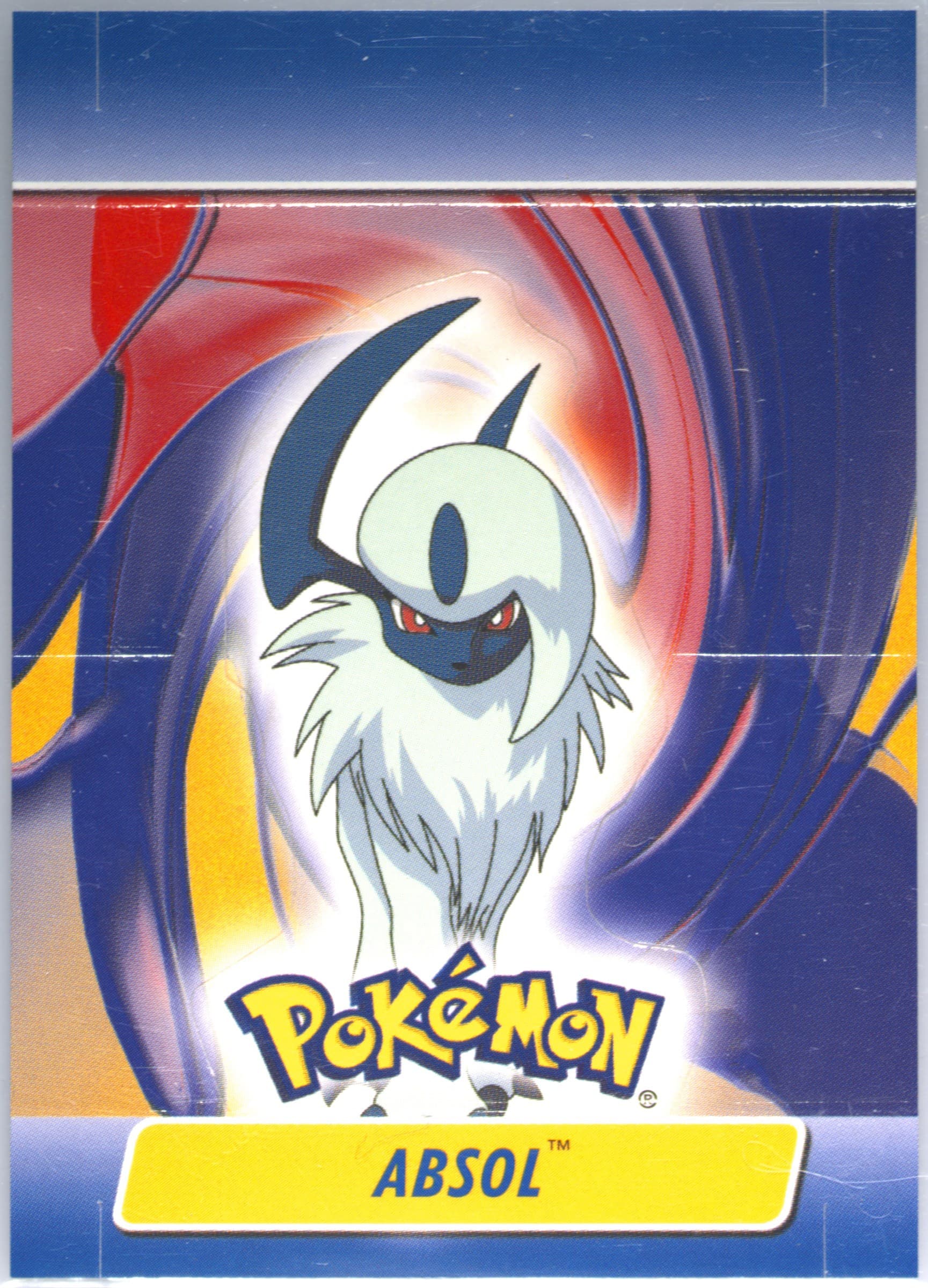 Absol (1) 2004 Topps Pokemon Advanced Challenge Pop-Ups