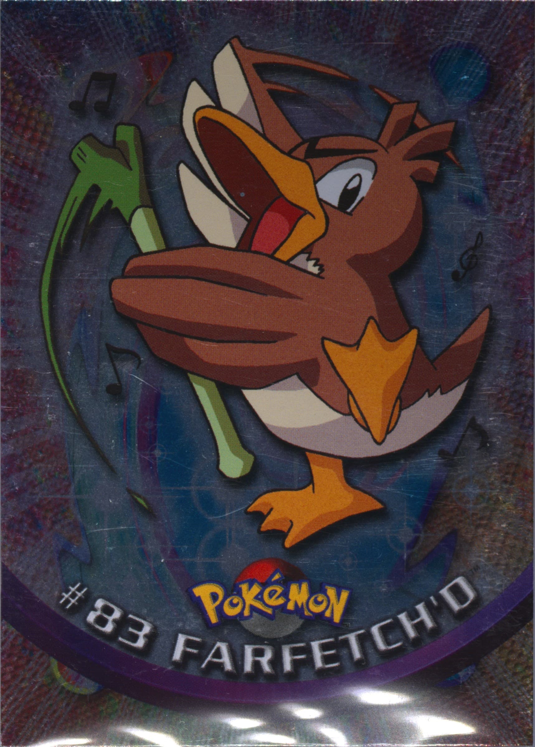 Farfetch'd Foil (83) 2000 Topps Pokemon TV Animation Series 2