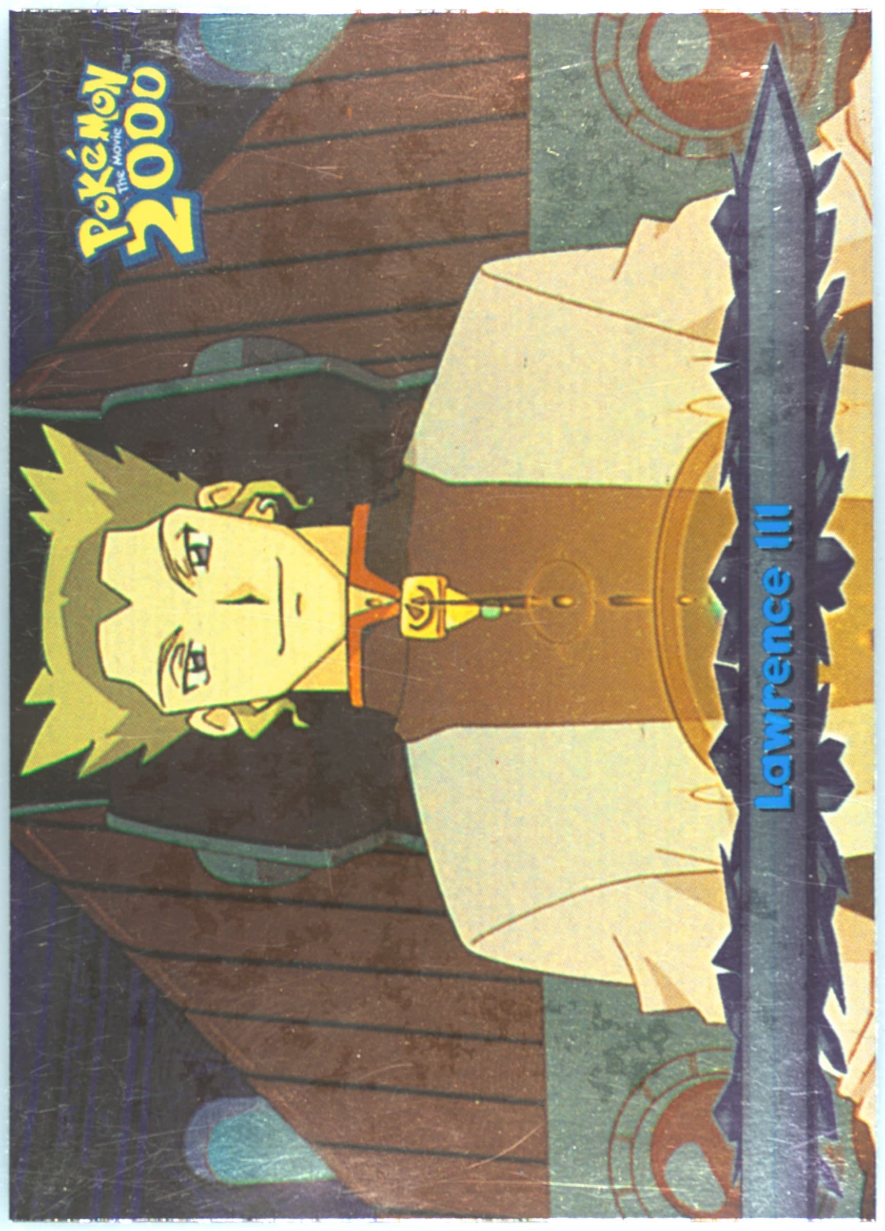 Lawrence III Foil (14) 2000 Topps Pokemon the Movie 2000