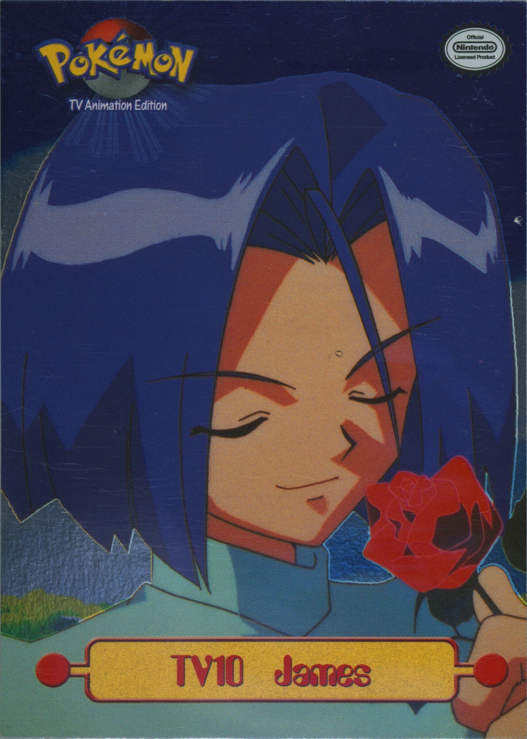 James Foil (TV10) 1999 Topps Pokemon Series 1 Character Cards