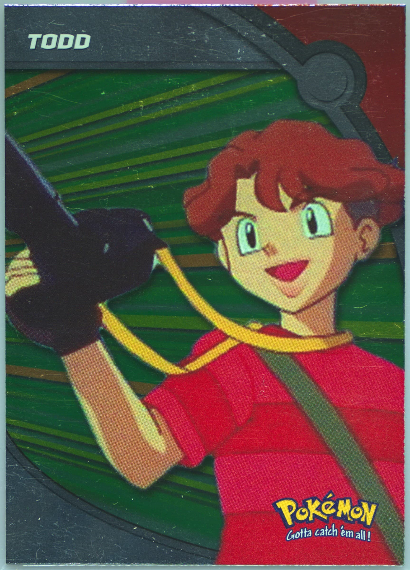 Todd Foil (HV3) 2000 Topps Pokemon TV Animation Series 2 Heroes & Villains