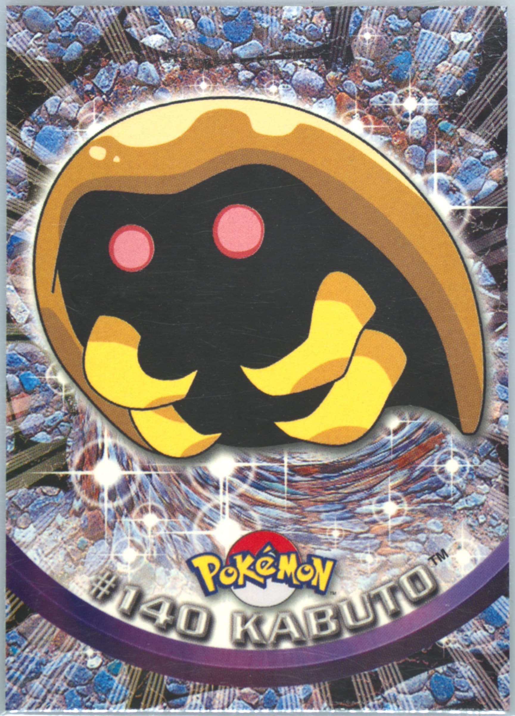 Kabuto (140) 2000 Topps Pokemon TV Animation Series 3