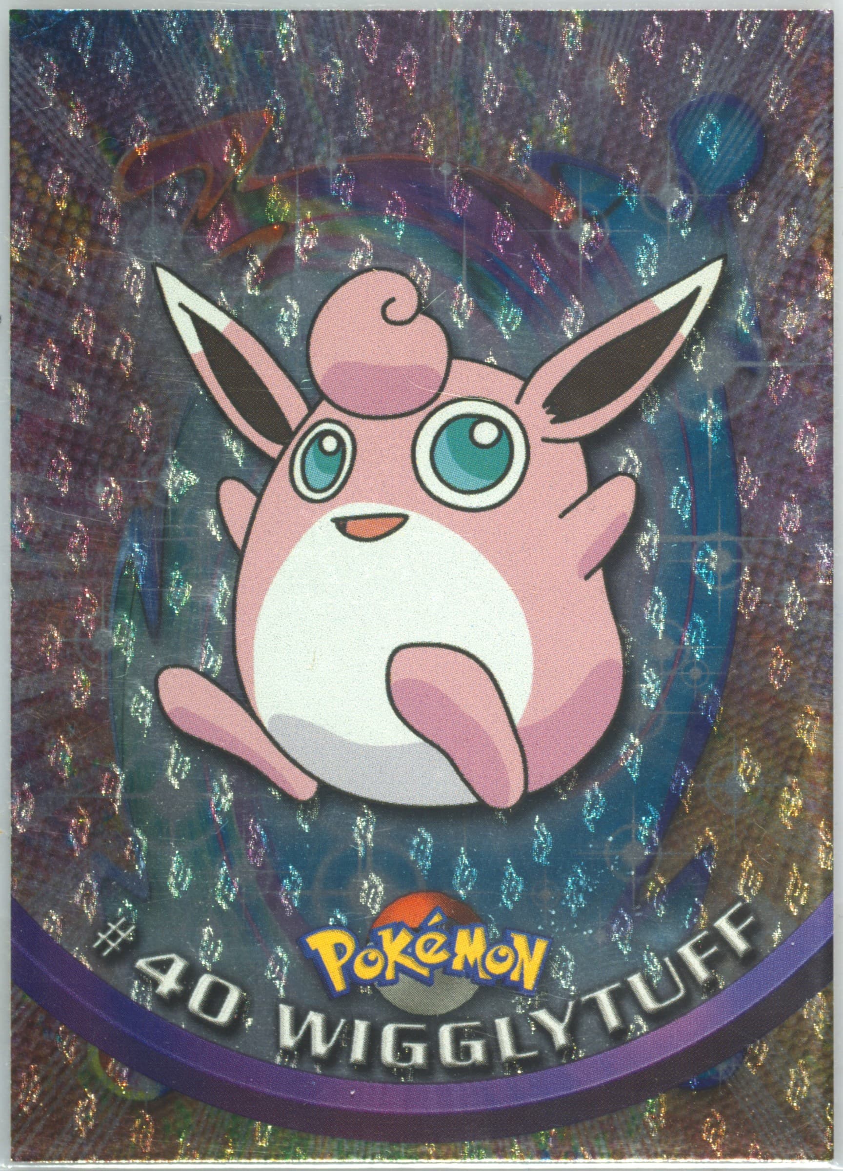 Wigglytuff Foil (40) 1999 Topps Pokemon TV