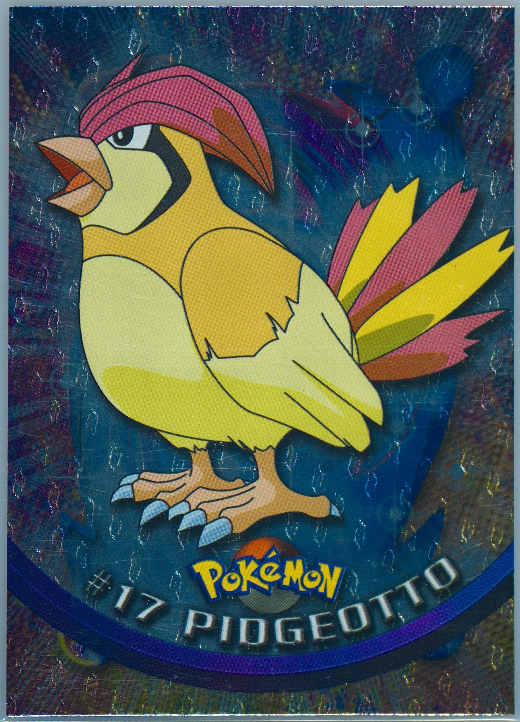 Pidgeotto Foil (17) 1999 Topps Pokemon TV
