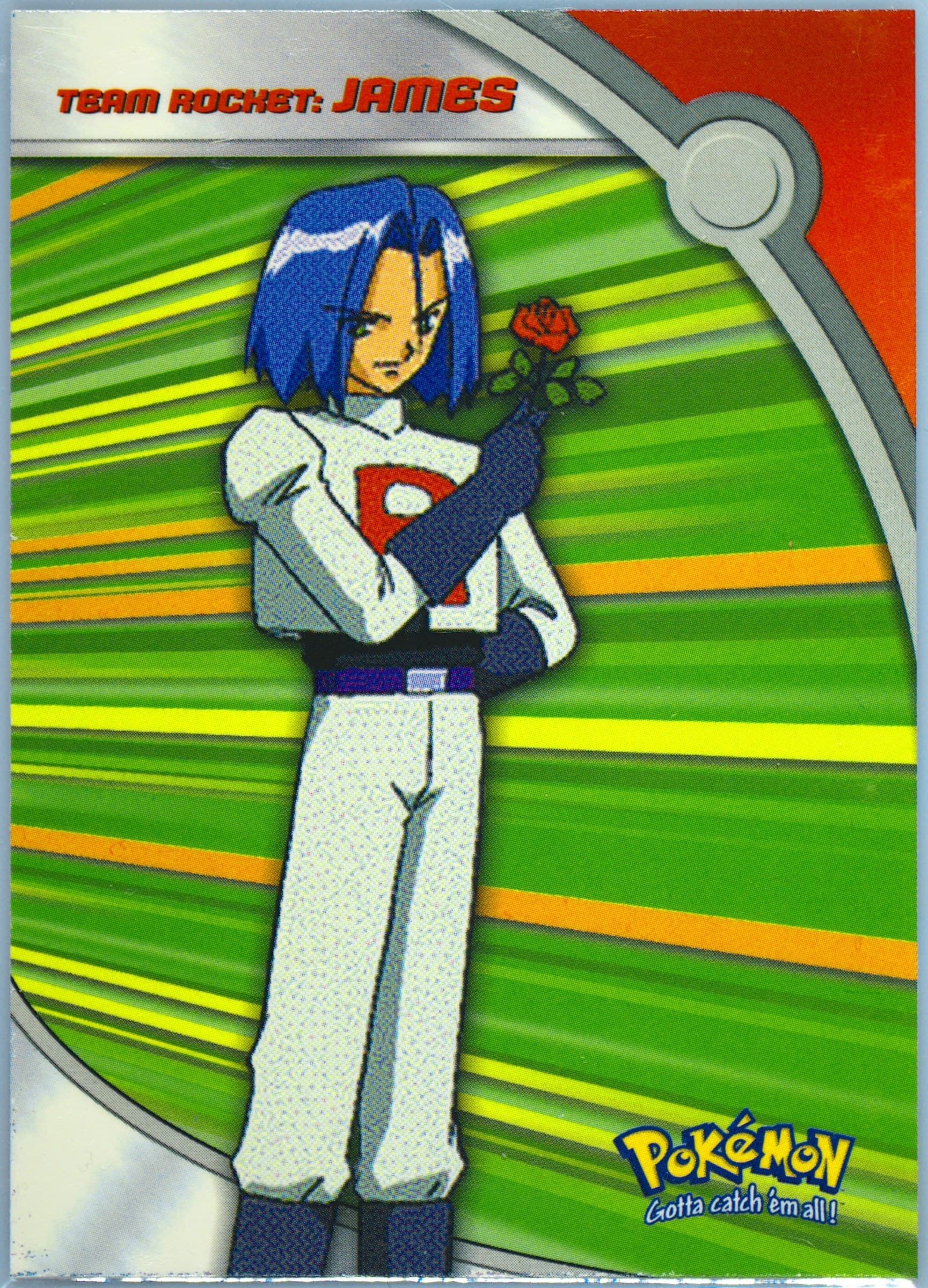 James (HV4) 2000 Topps Pokemon TV Animation Series 2 Heroes & Villains