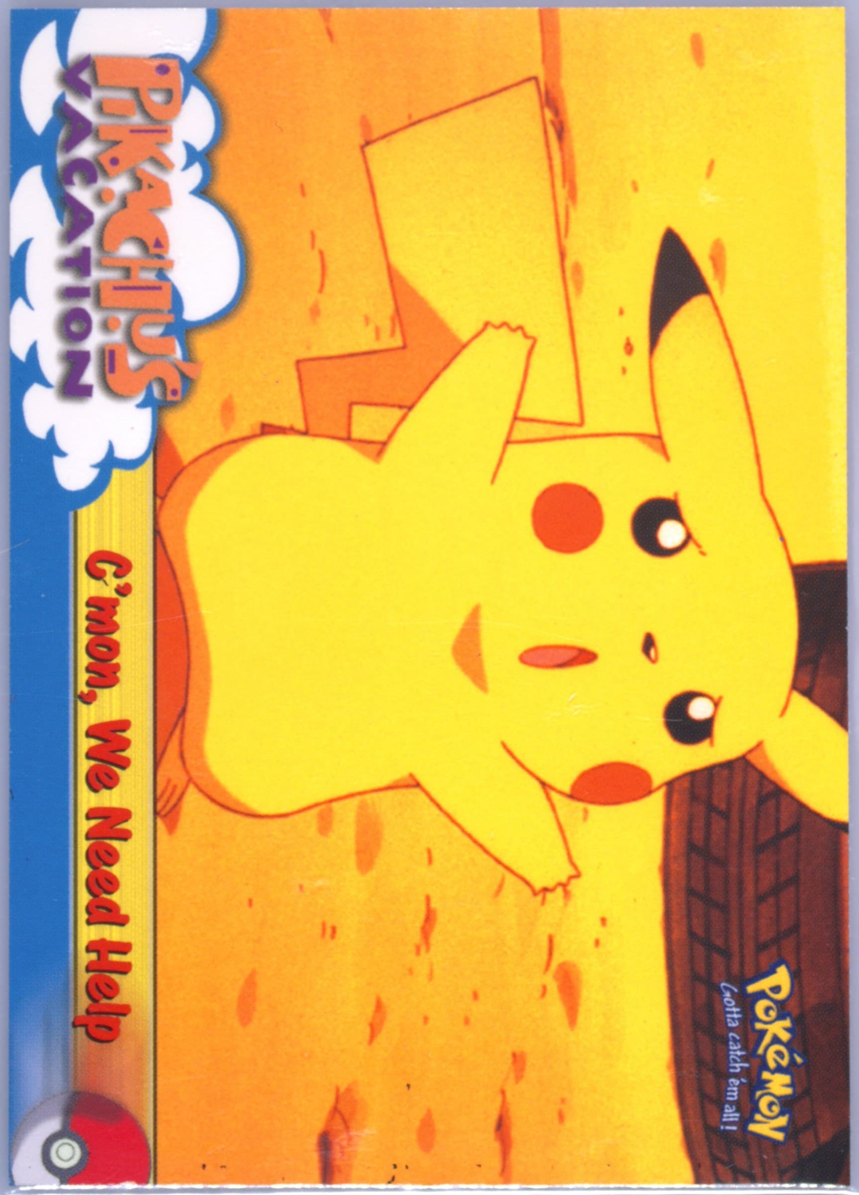 Movie Edition C'Mon, We Need Help (53) 1999 Topps Pokemon the Movie Edt