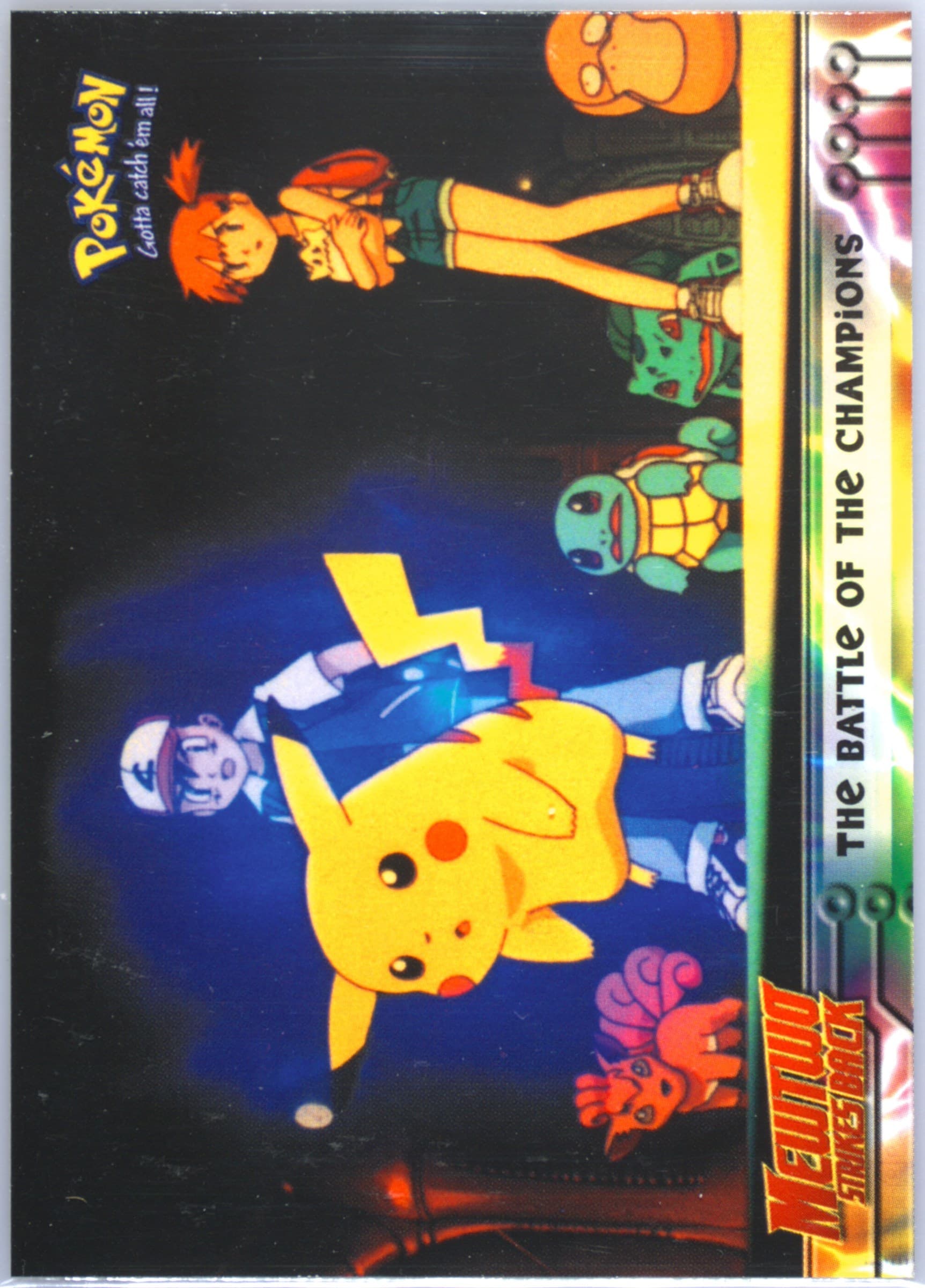Movie Edition The Battle of the Champions (25) 1999 Topps Pokemon the Movie Edt