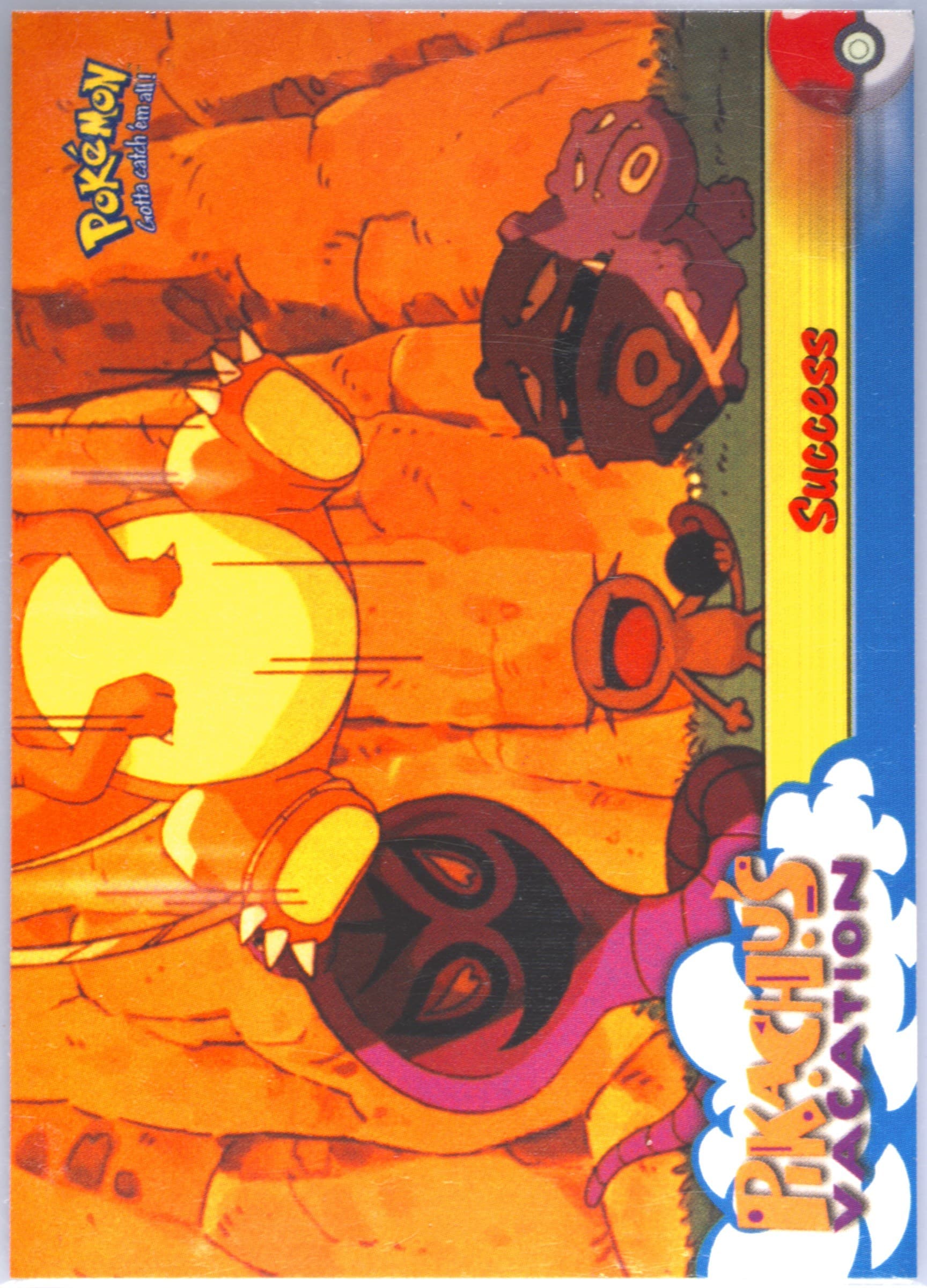 Movie Edition Success (55) 1999 Topps Pokemon the Movie Edt