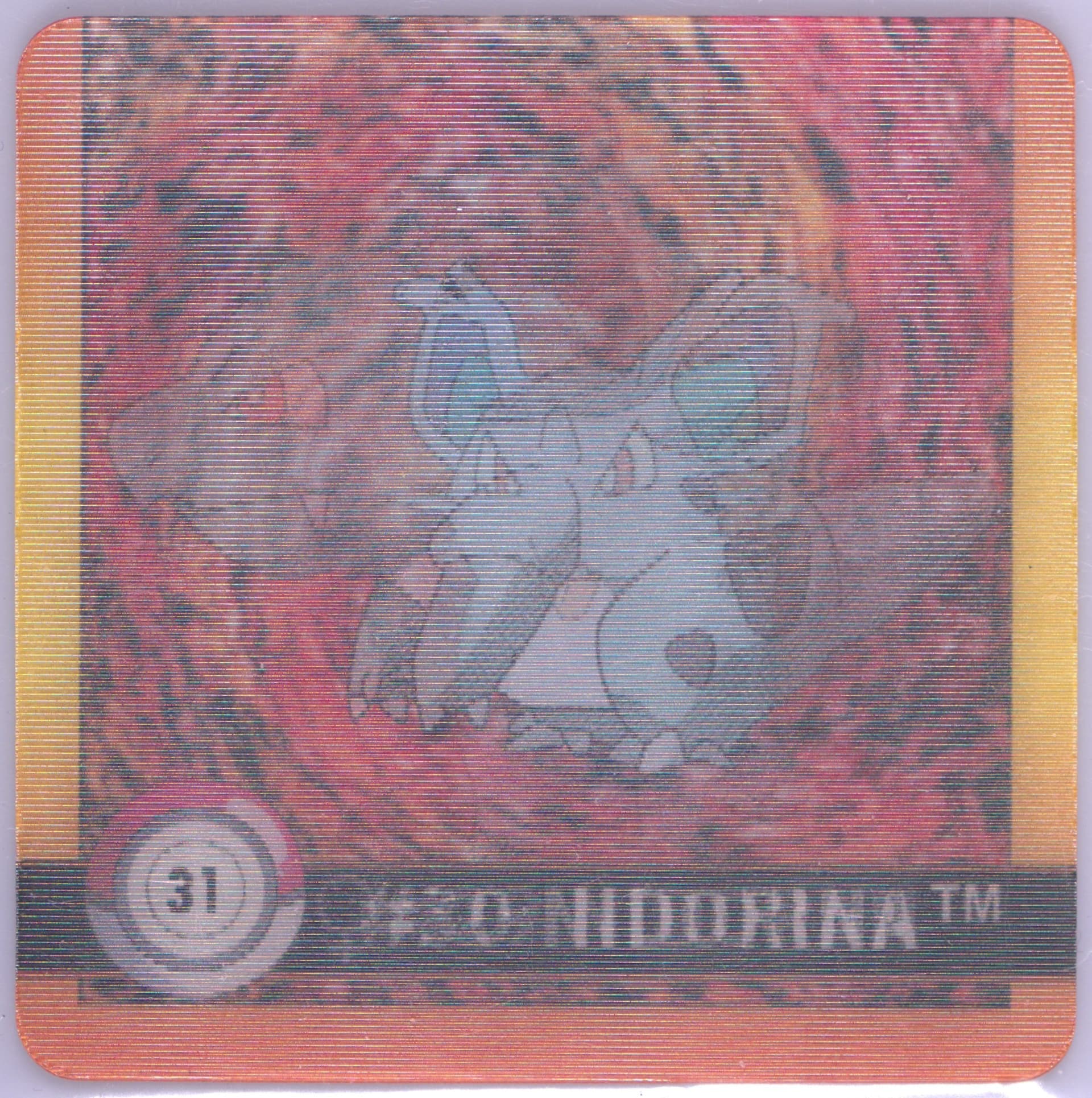 Nidoran/Nidorina (31) 1999 Pokemon Action Flipz Premier Edition