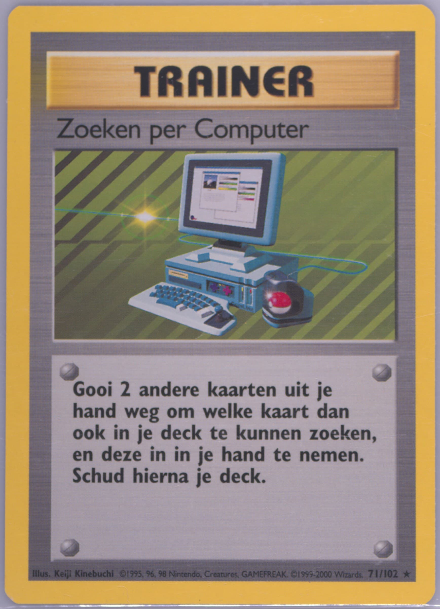 Zoeken Per Computer (71) 1999 Pokemon Dutch