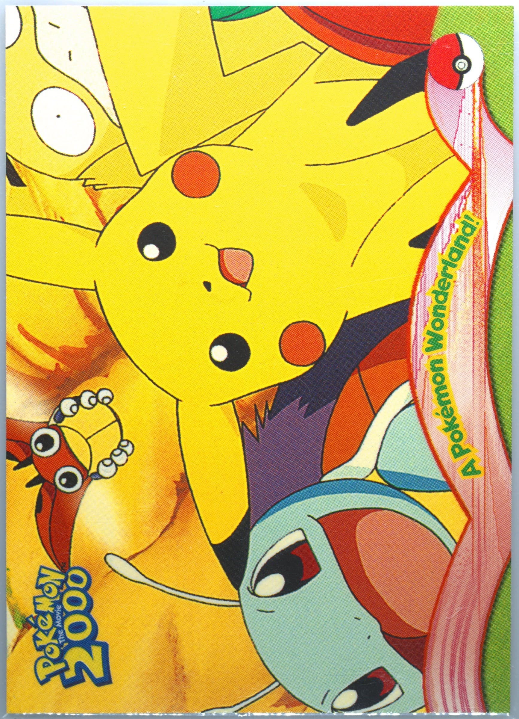 A Pokemon Wonderland! (3) 2000 Topps Pokemon the Movie 2000