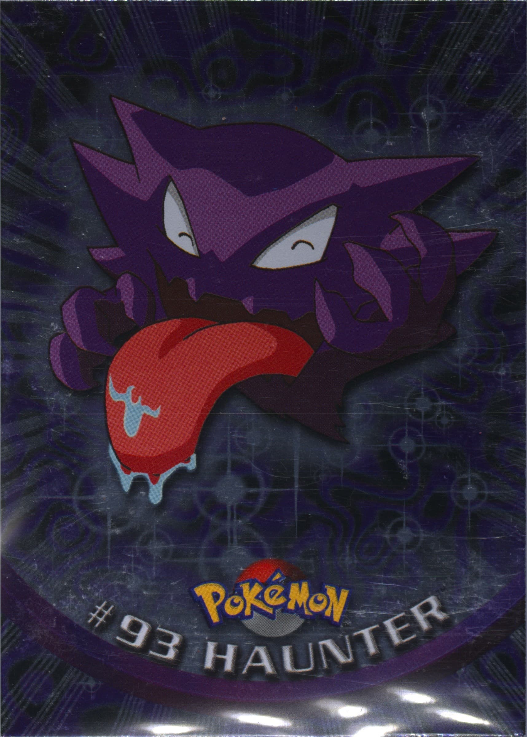 Haunter Foil (93) 2000 Topps Pokemon TV Animation Series 2
