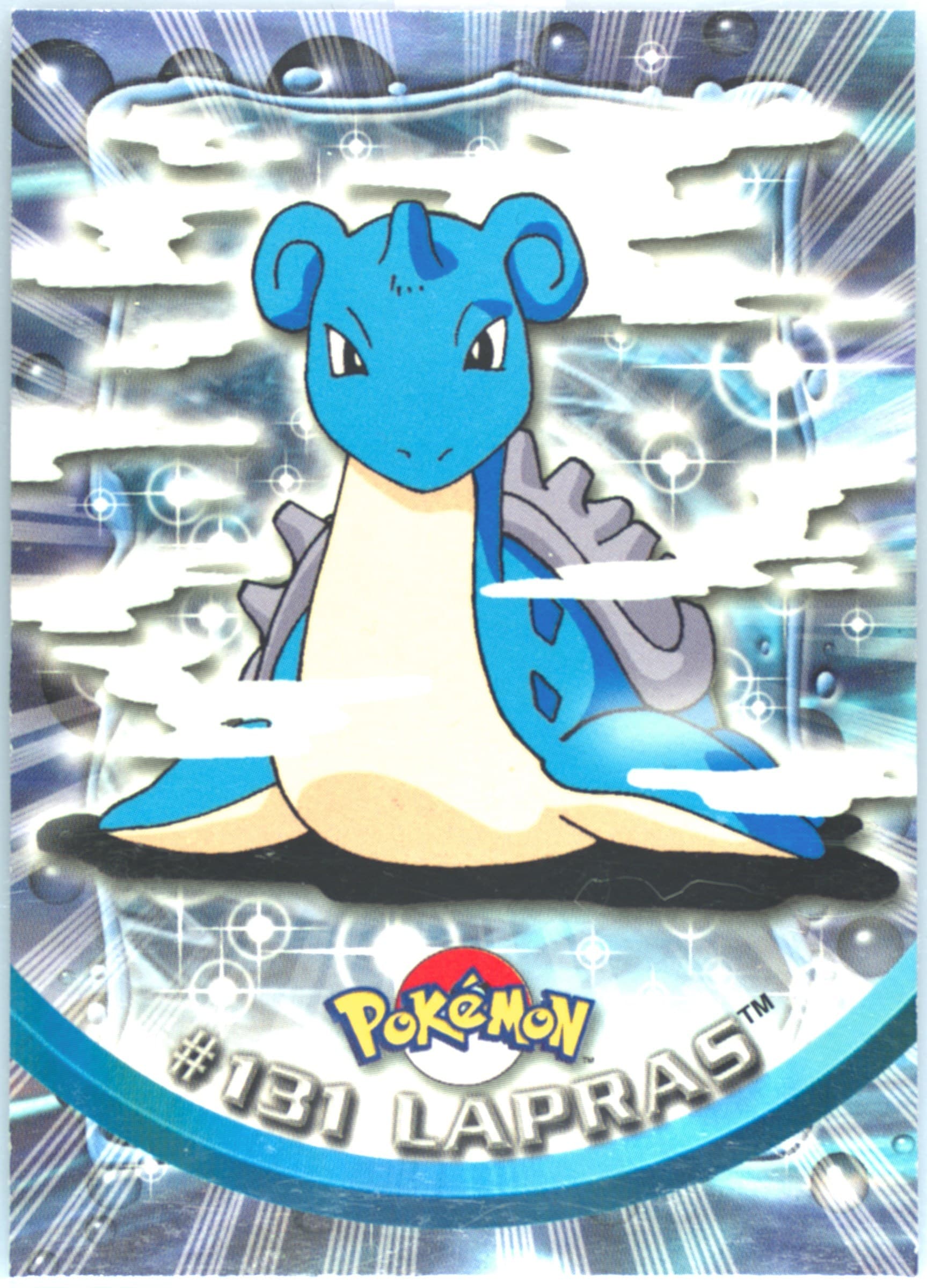Lapras (131) 2000 Topps Pokemon TV Animation Series 3
