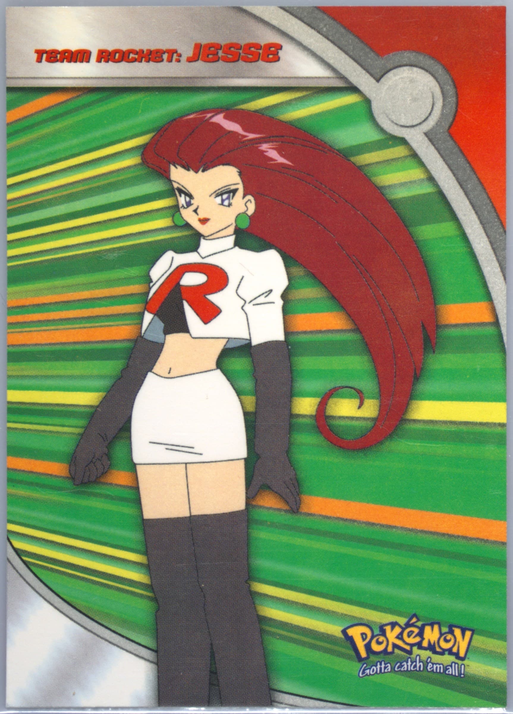 Jesse (HV2) 2000 Topps Pokemon TV Animation Series 2 Heroes & Villains