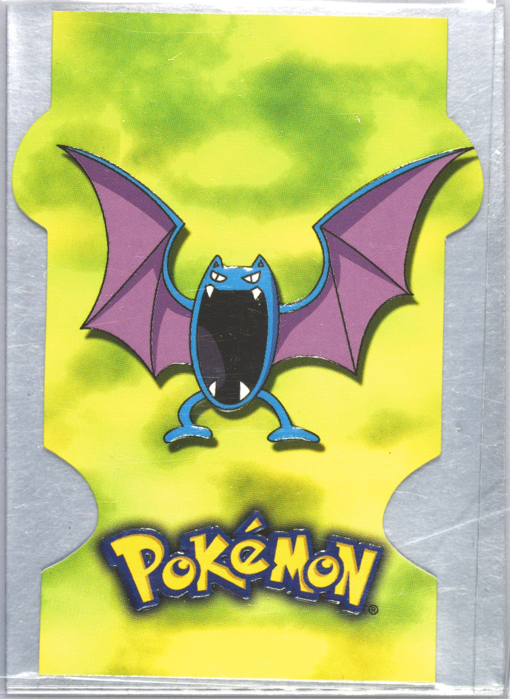Golbat (2) 2001 Topps Pokemon Johto League Champions Die-Cut Embossed