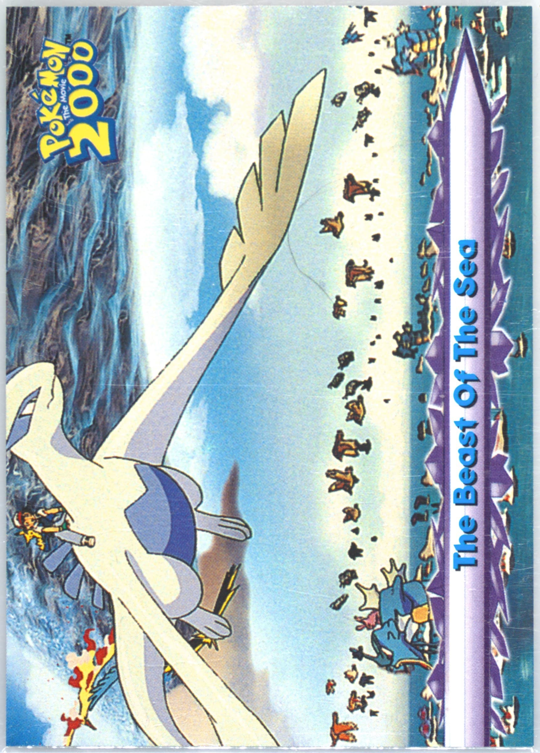 The Beast of the Sea (66) 2000 Topps Pokemon the Movie 2000