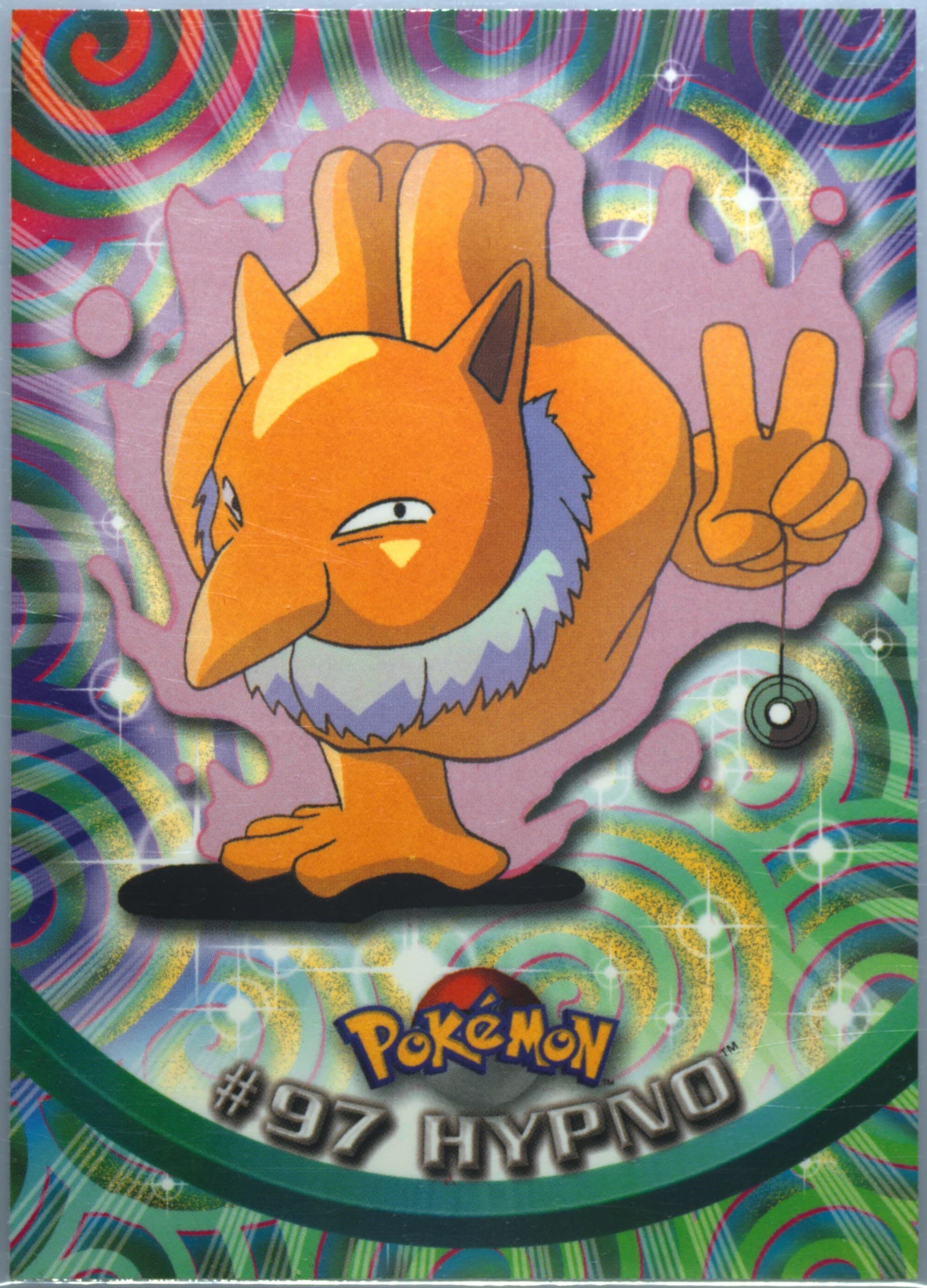 Hypno (97) 2000 Topps Pokemon TV Animation Series 2
