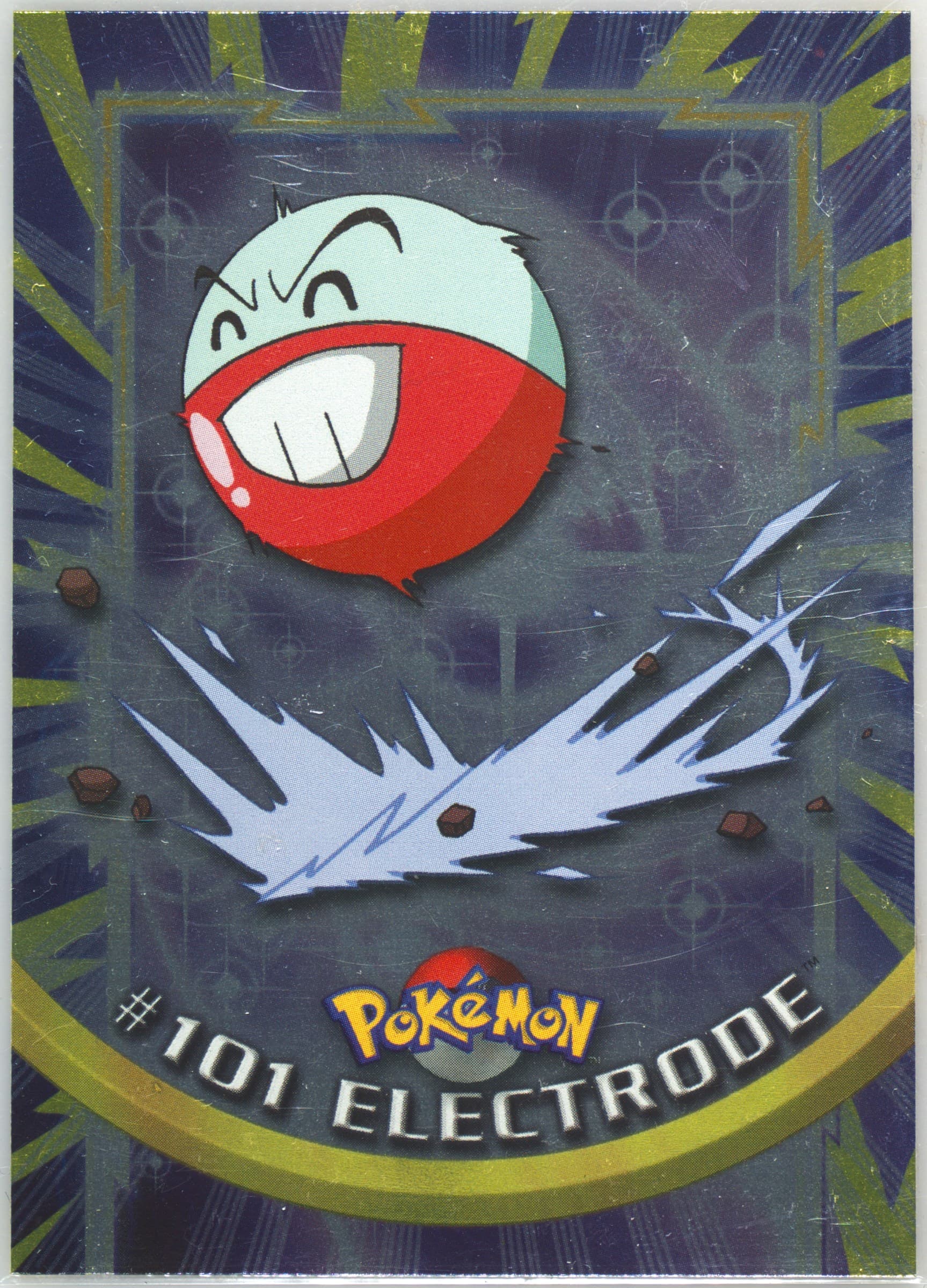 Electrode Foil (101) 2000 Topps Pokemon TV Animation Series 2