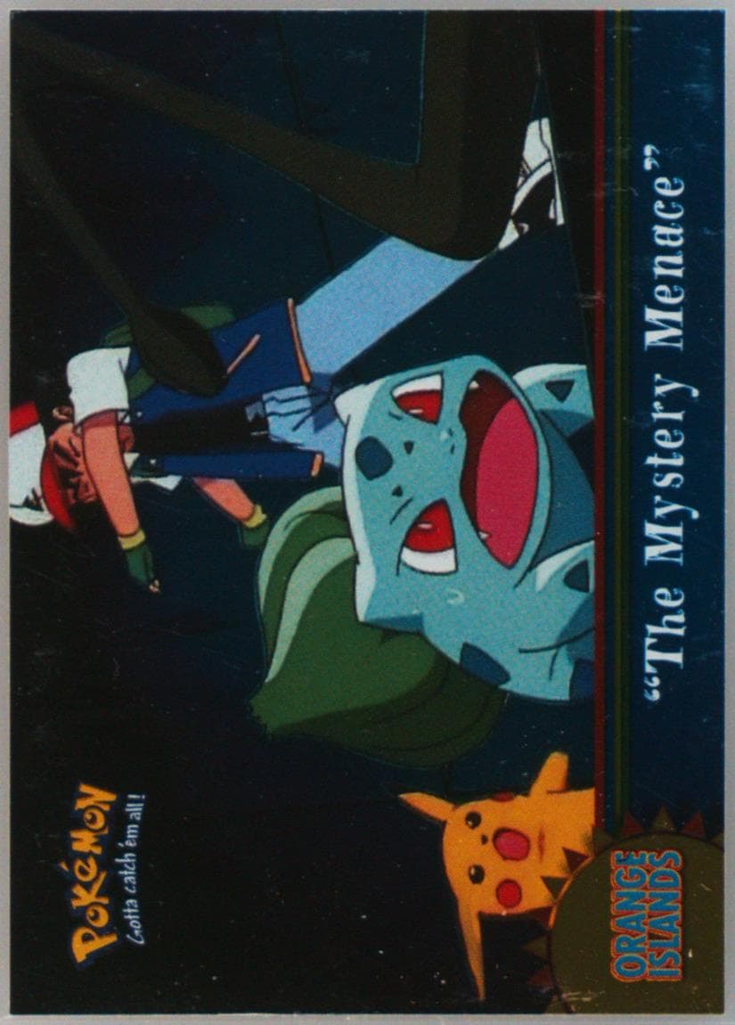 The Mystery Menace Foil (OR19) 2000 Topps Pokemon TV Animation Series 3 Orange Islands