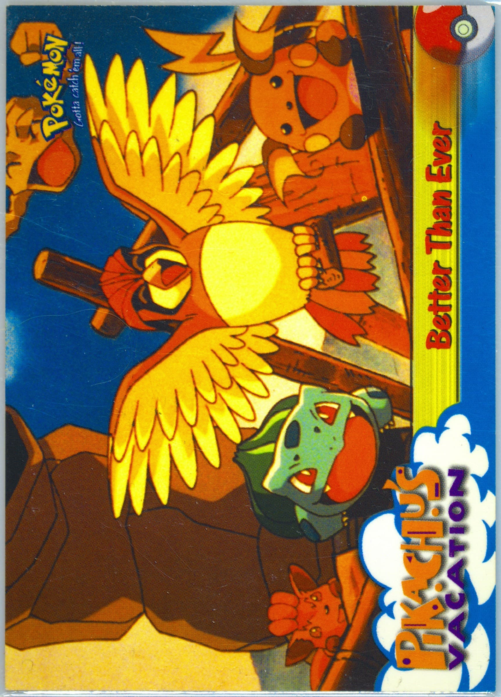 Movie Edition Better Than Ever (56) 1999 Topps Pokemon the Movie Edt