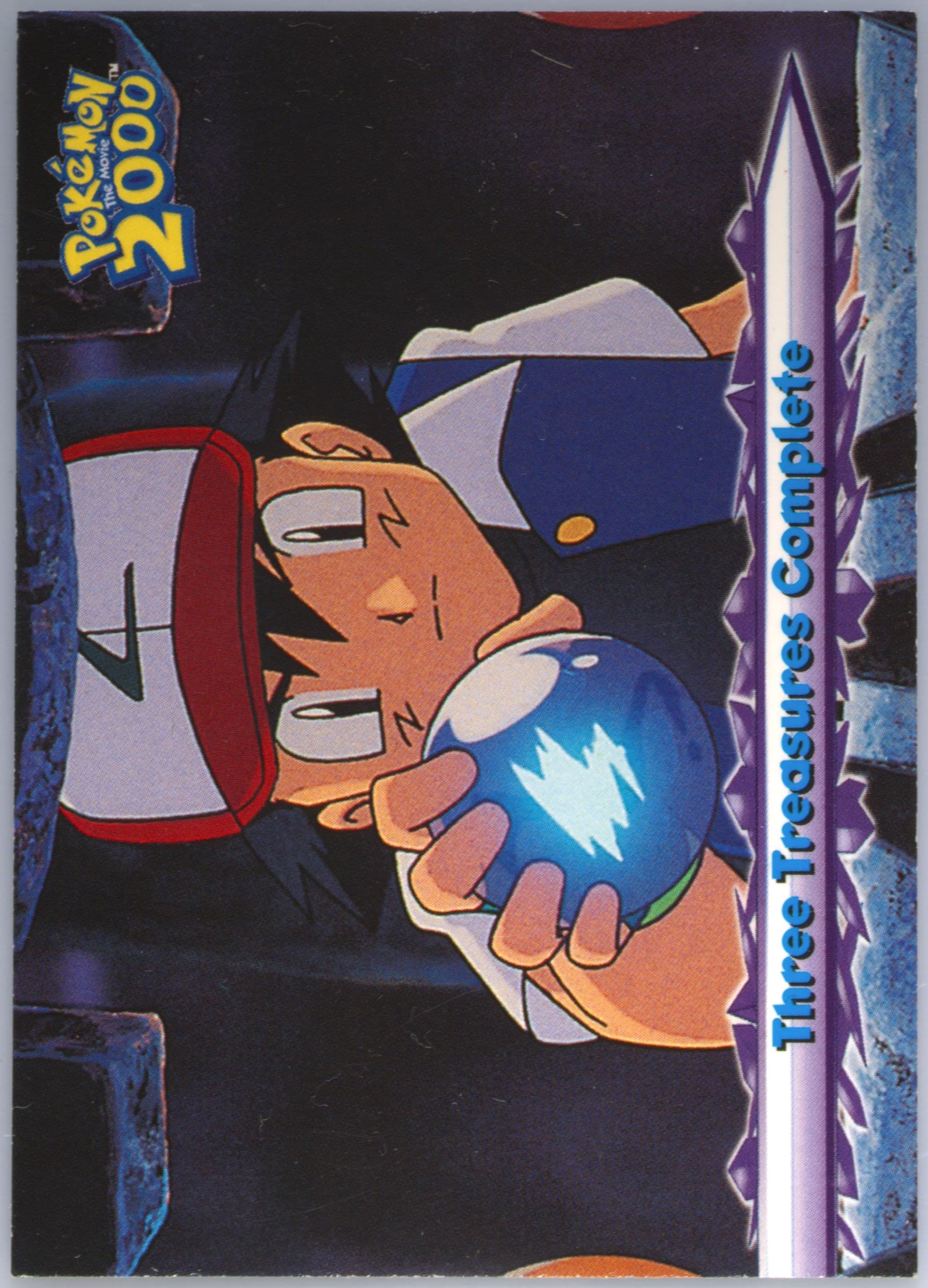 Three Treasures Complete (60) 2000 Topps Pokemon the Movie 2000