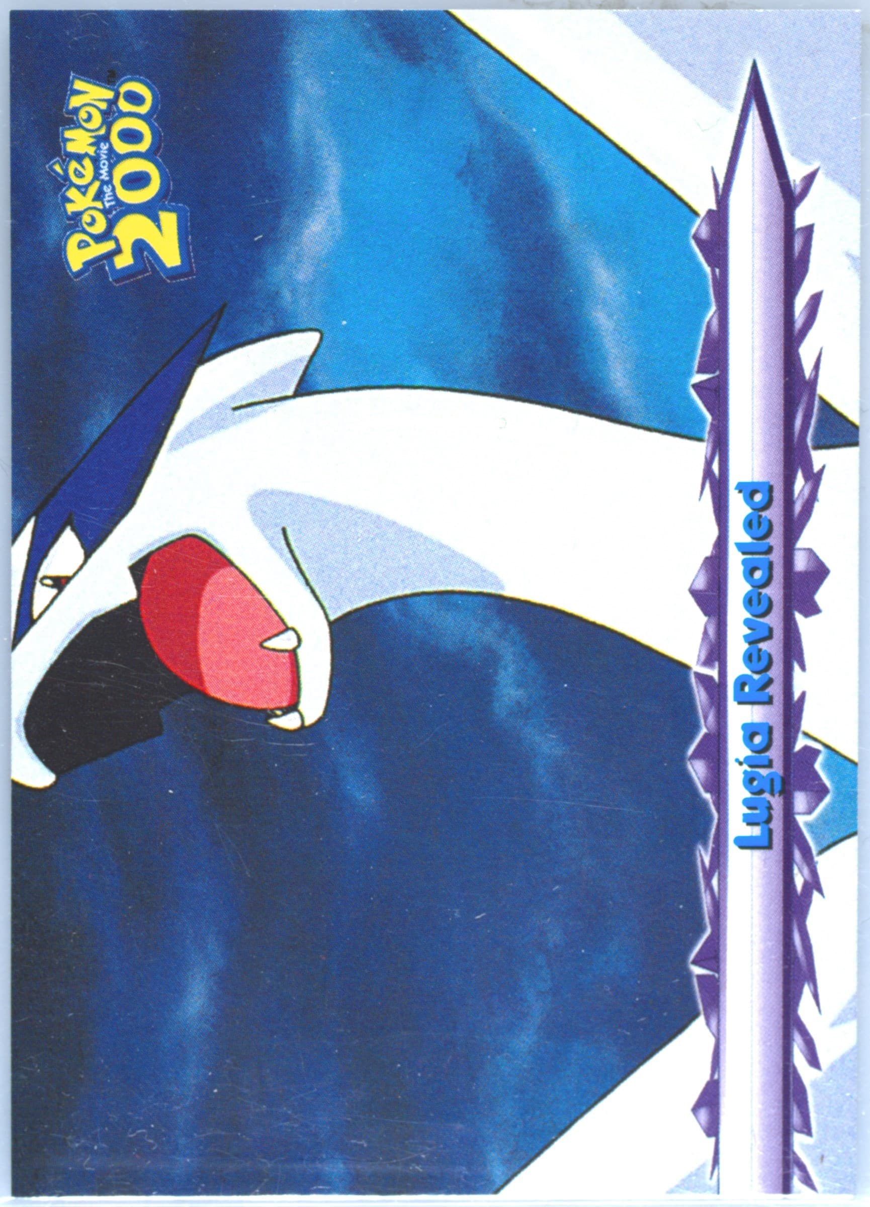 Lugia Revealed (44) 2000 Topps Pokemon the Movie 2000