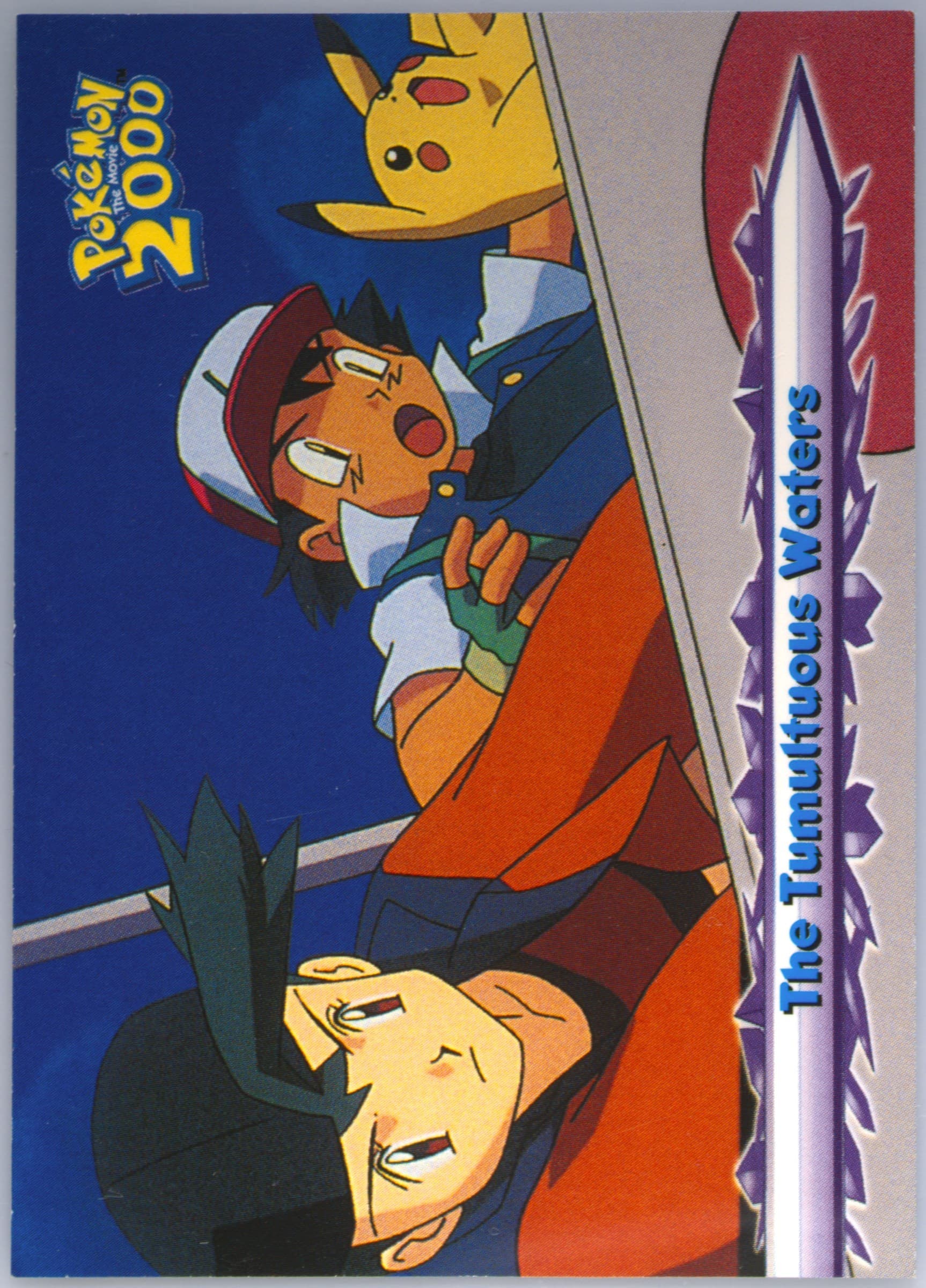 The Tumultuous Waters (30) 2000 Topps Pokemon the Movie 2000