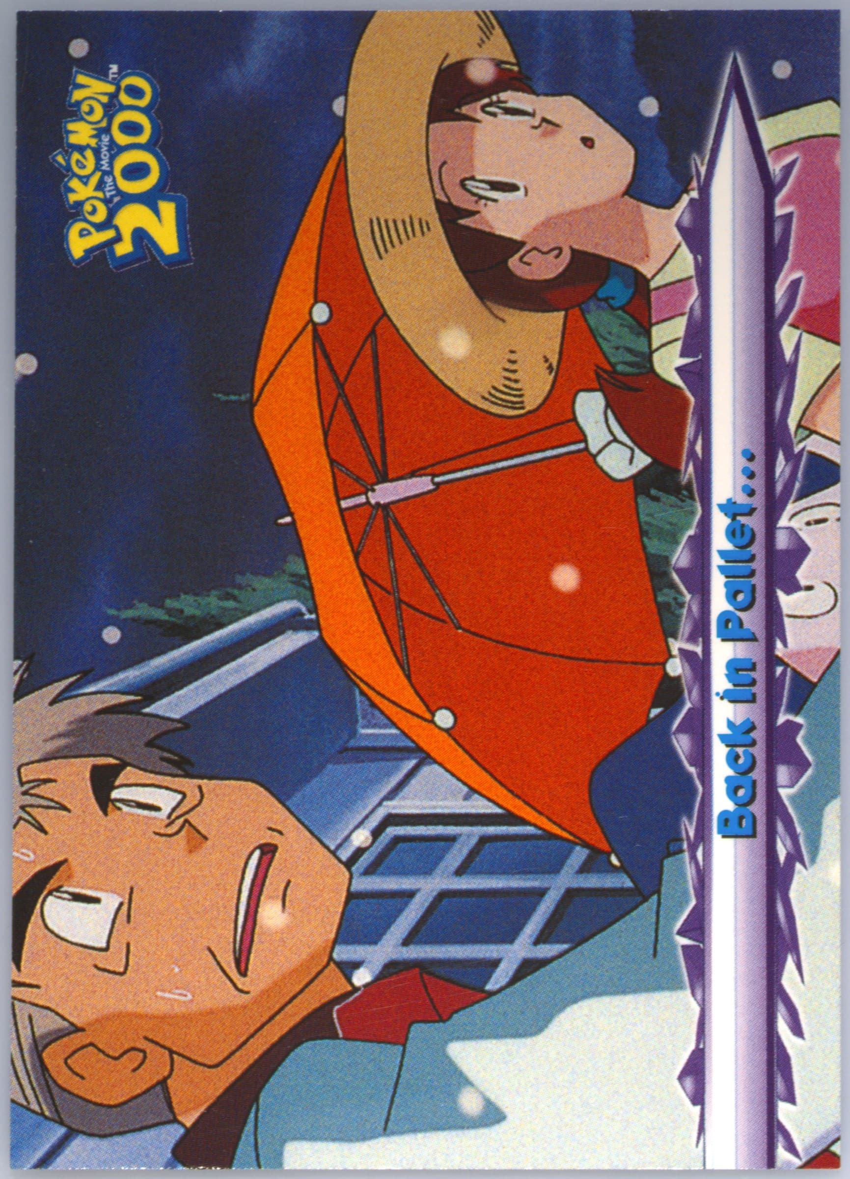 Back in Pallet (21) 2000 Topps Pokemon the Movie 2000