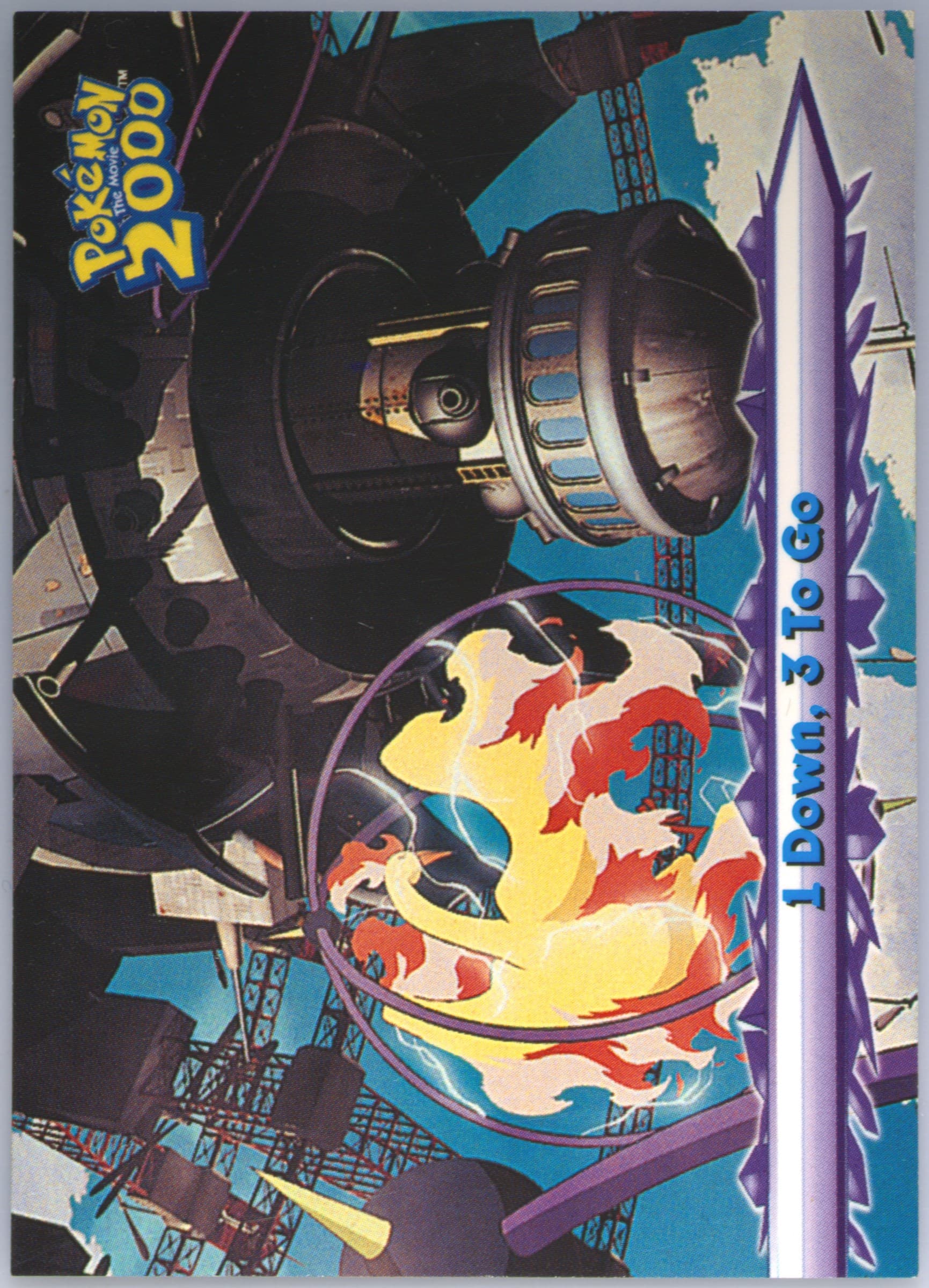 1 Down, 3 to Go (16) 2000 Topps Pokemon the Movie 2000