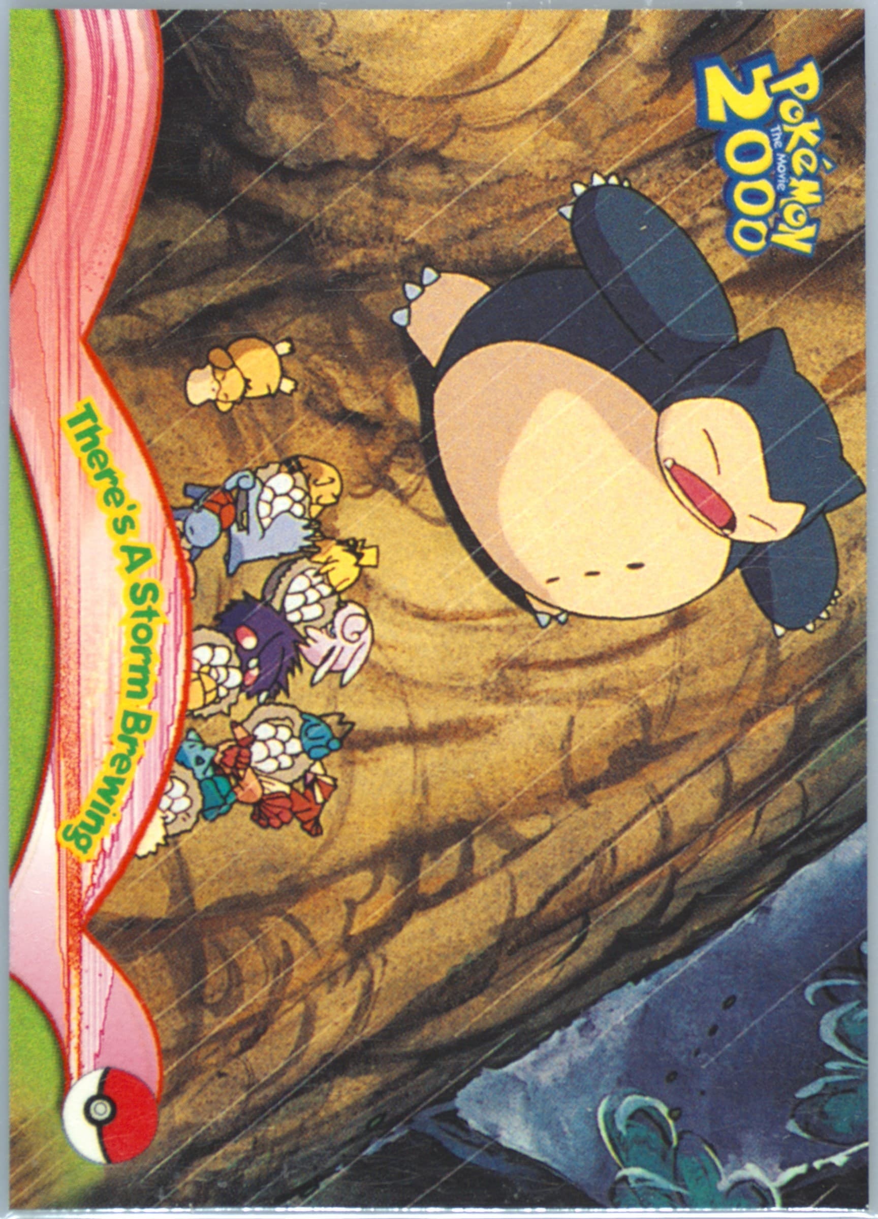 There's A Storm Brewing (8) 2000 Topps Pokemon the Movie 2000