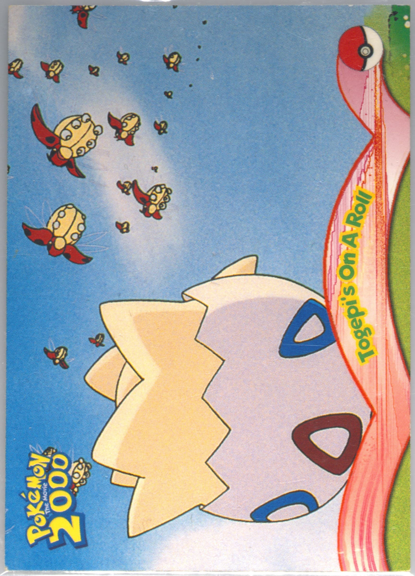 Togepi's on A Roll (1) 2000 Topps Pokemon the Movie 2000